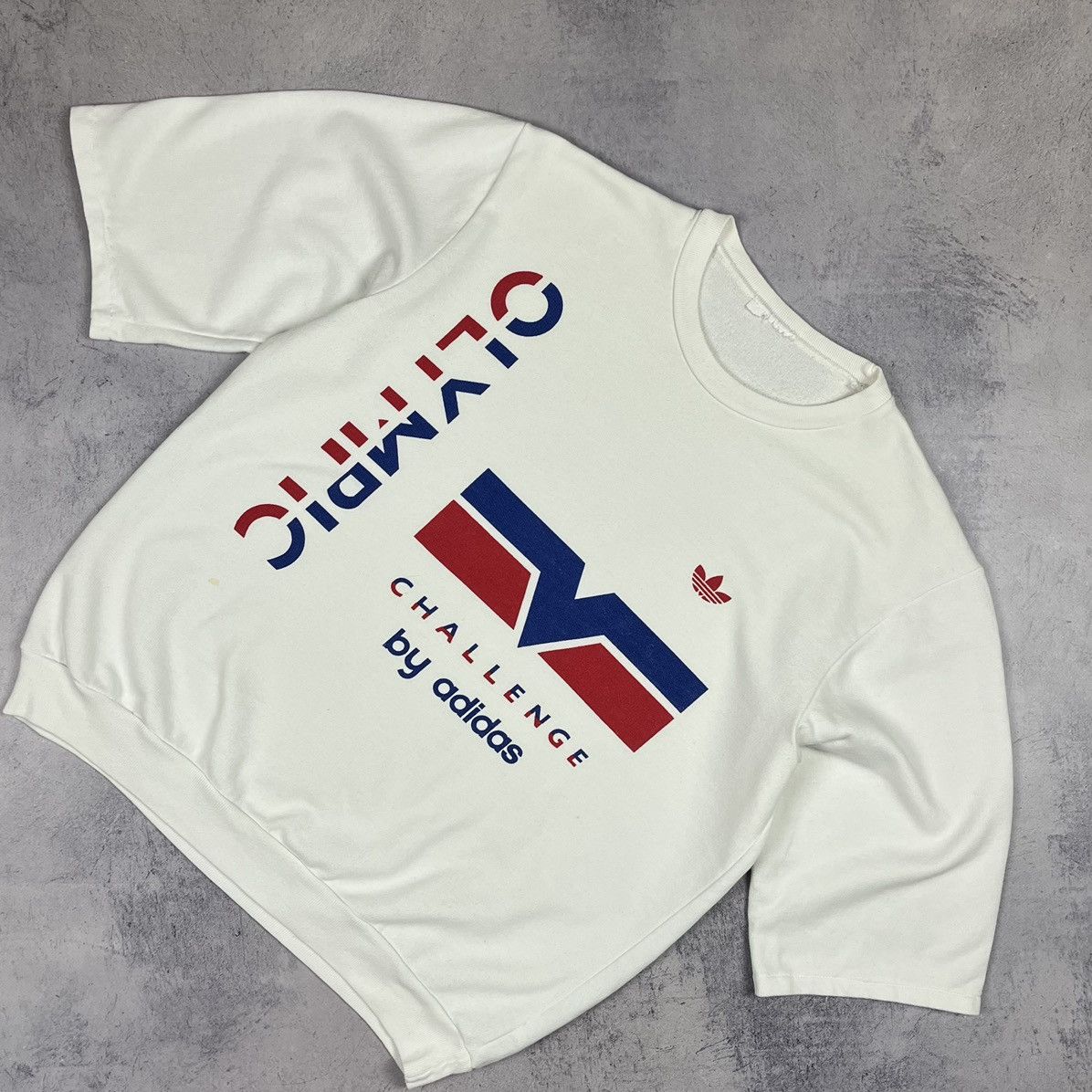 Adidas Vintage Adidas Olympic games challenge rare sweatshirt 90’s Size US M / EU 48-50 / 2 - 1 Thumbnail