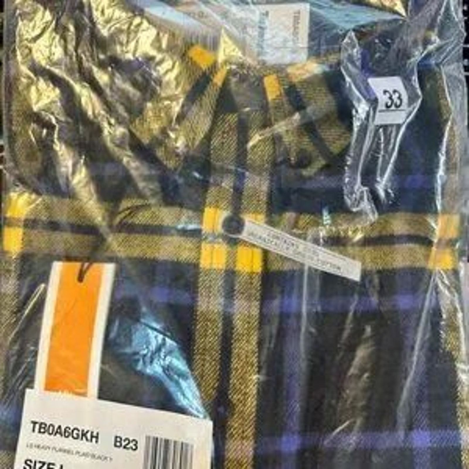 Timberland Timberland Men's Long Sleeve Heavy Flannel Plaid - Large Size US L / EU 52-54 / 3 - 2 Thumbnail