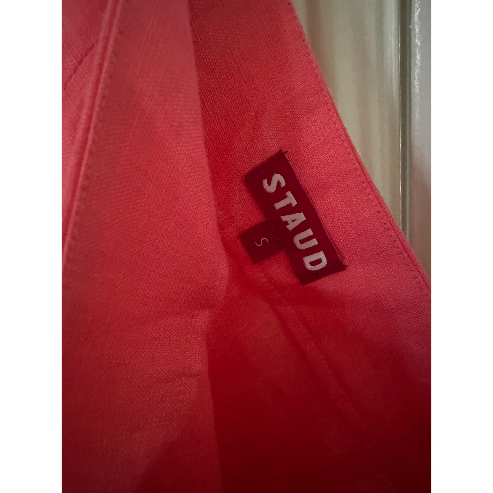 Staud Authentic Staud Leandro pink skirt Size S / US 4 / IT 40 - 3 Thumbnail