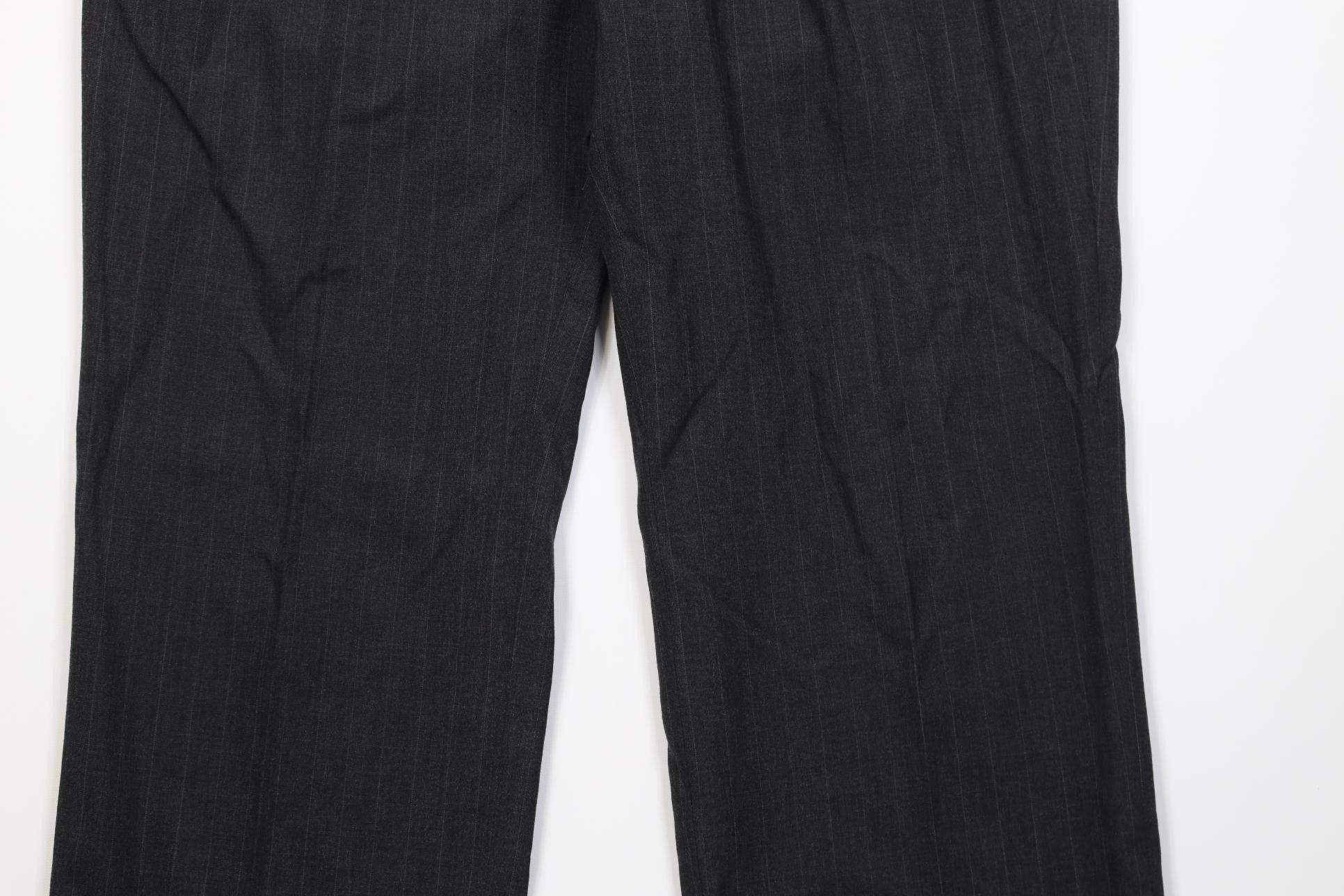 Vintage Vintage 70s Streetwear Pinstriped Wide Leg Chino Pants USA Size US 36 / EU 52 - 3 Thumbnail