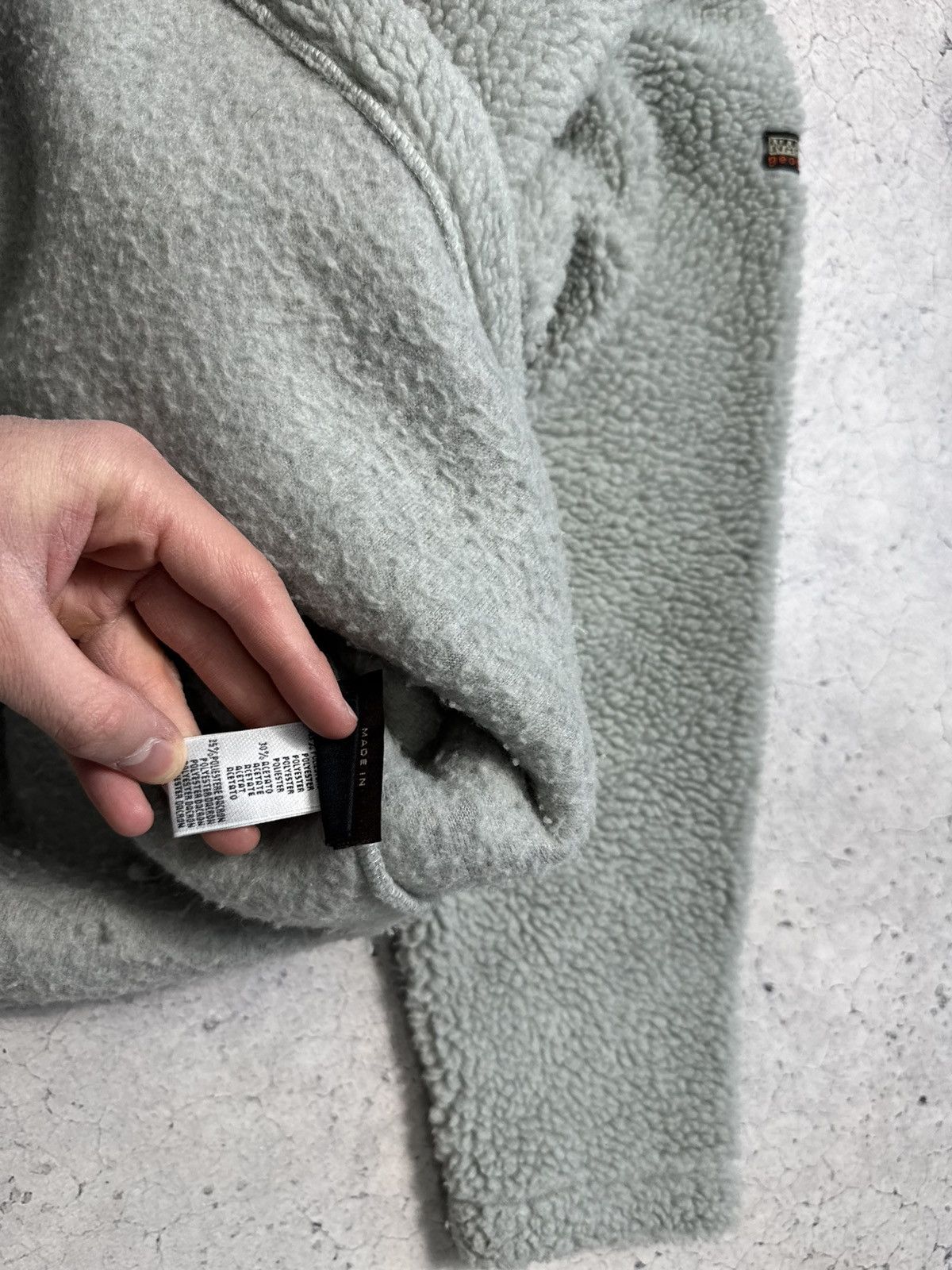 Napapijri Napapijri Vintage Fleece Sherpa Sweatshirt Half 1/4 Zip Y2K Size US M / EU 48-50 / 2 - 12 Thumbnail