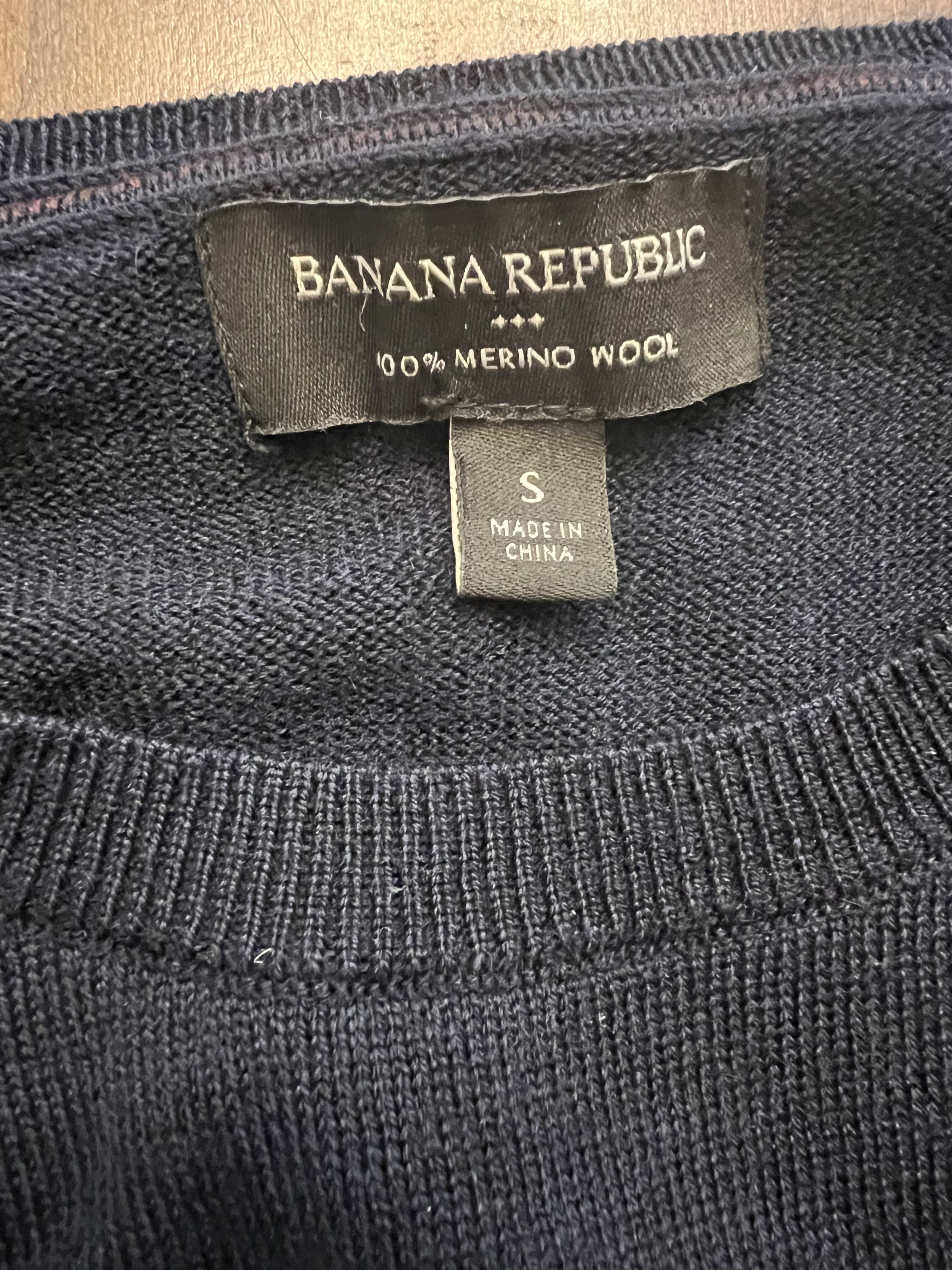 Banana Republic Banana Republic merino wool sweater, men's, small Size US S / EU 44-46 / 1 - 3 Thumbnail