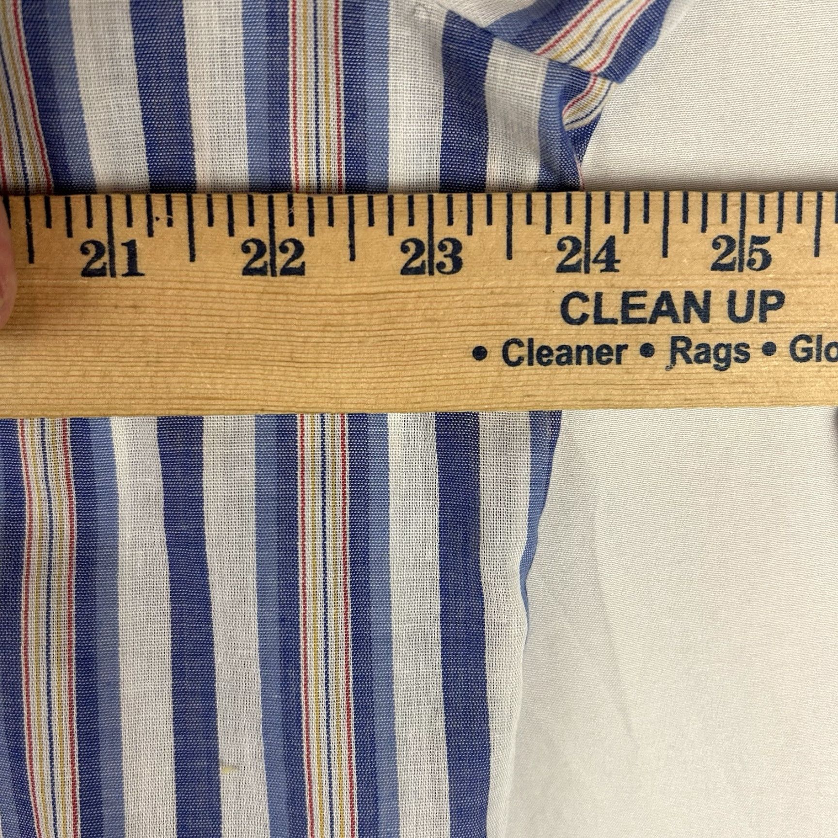 Vintage VINTAGE Panhandle Slim 16.5/35 Blue White Stripe Western Cowboy Pearl Snap Shirt Size US XL / EU 56 / 4 - 7 Thumbnail