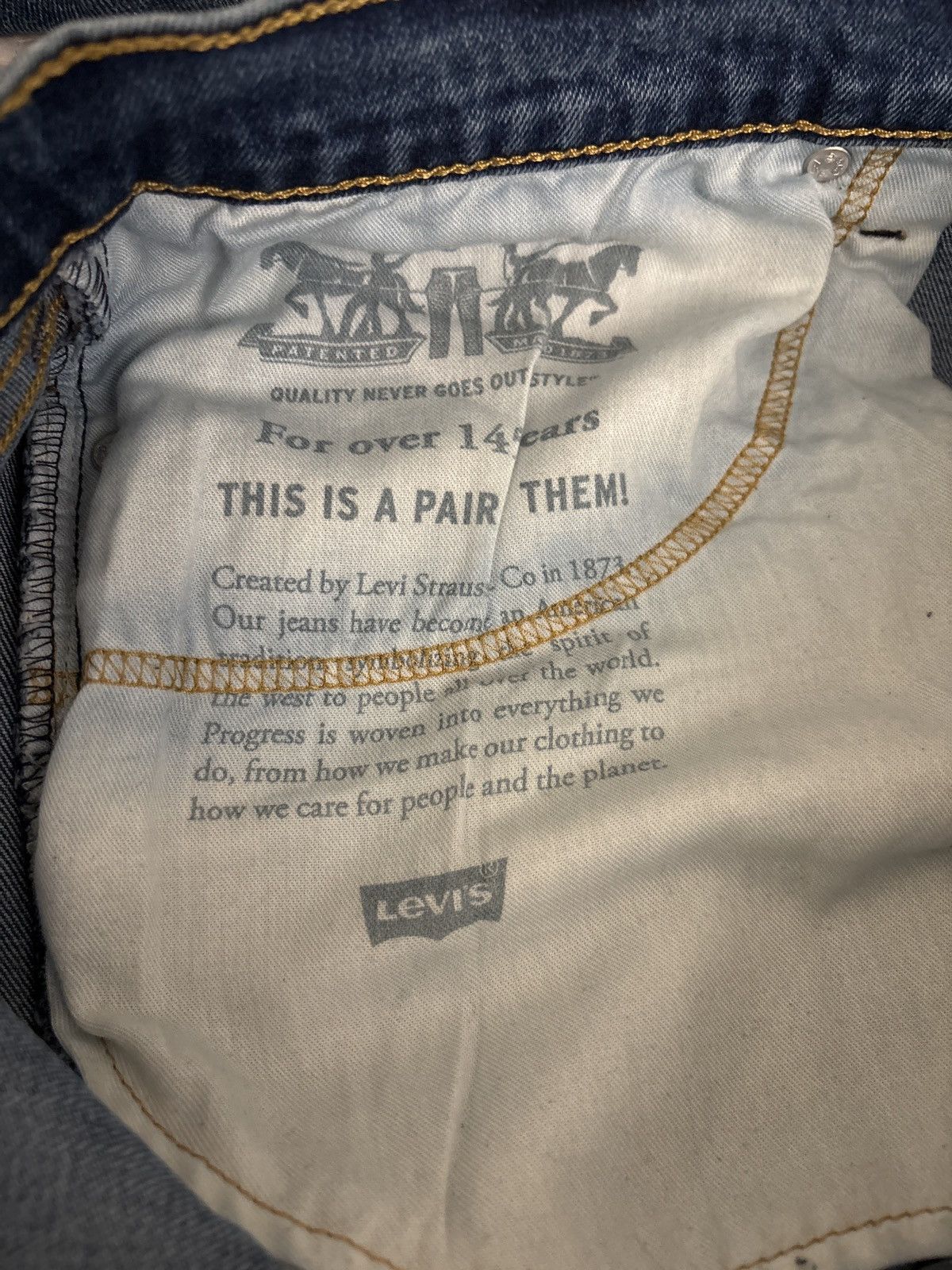 Levi's Vintage Clothing Levi’s 512 (slim taper) Size US 38 / EU 54 - 4 Thumbnail