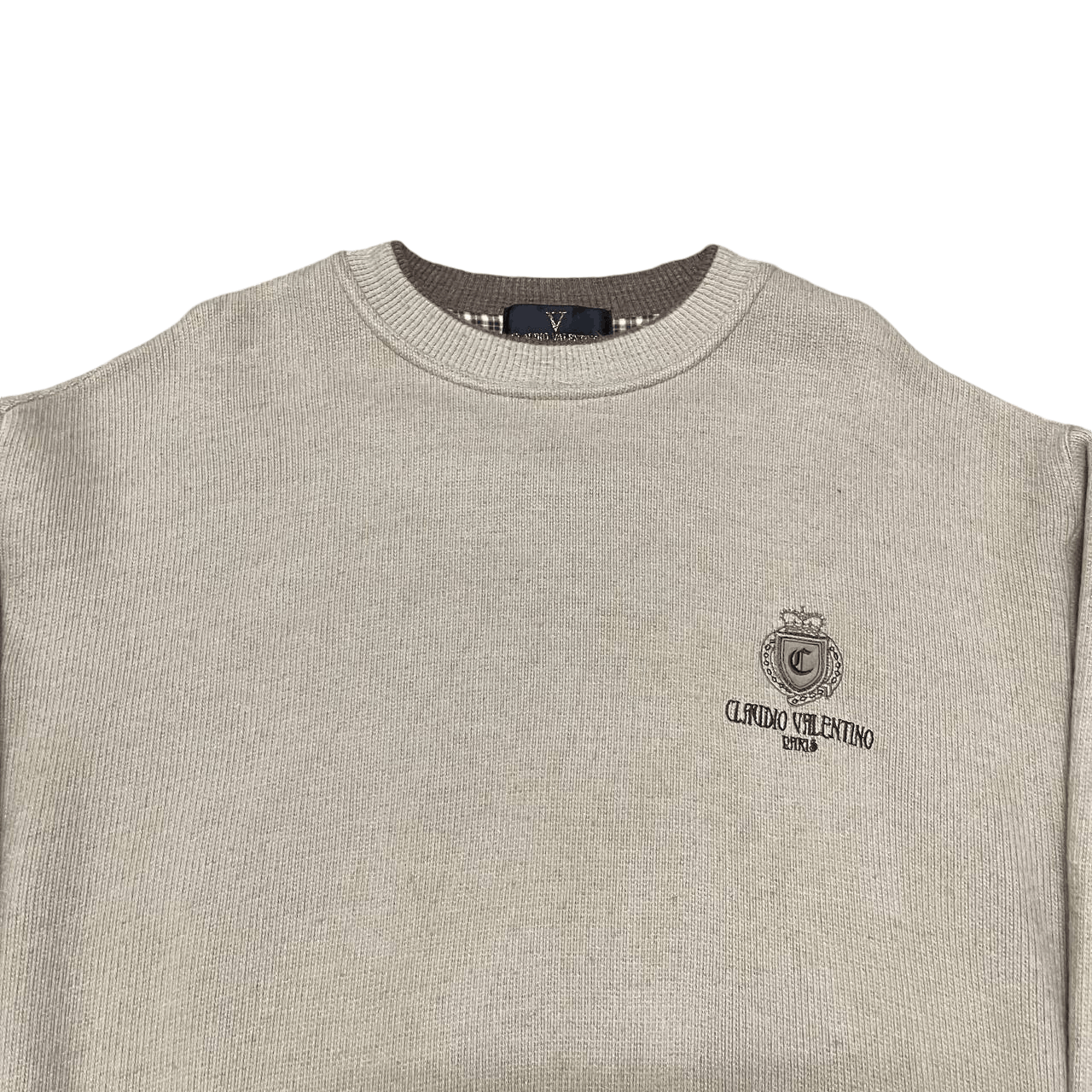 Valentino Vintage Claudio Valentino Crewneck Sweatshirt Jumper Size US M / EU 48-50 / 2 - 2 Thumbnail