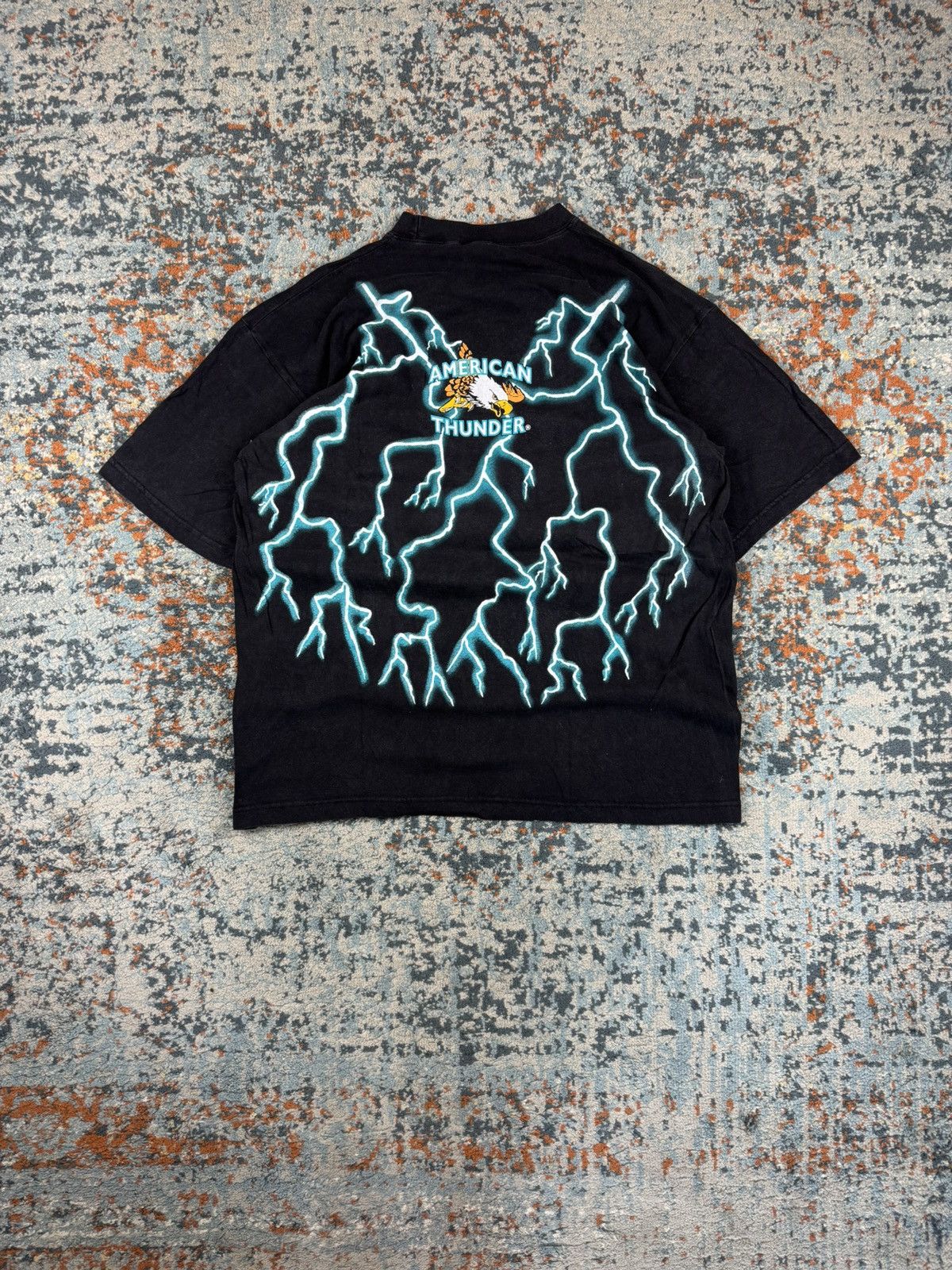 Vintage Vintage 90s American Thunder Cherokee tribe all over print Size US XL / EU 56 / 4 - 2 Thumbnail