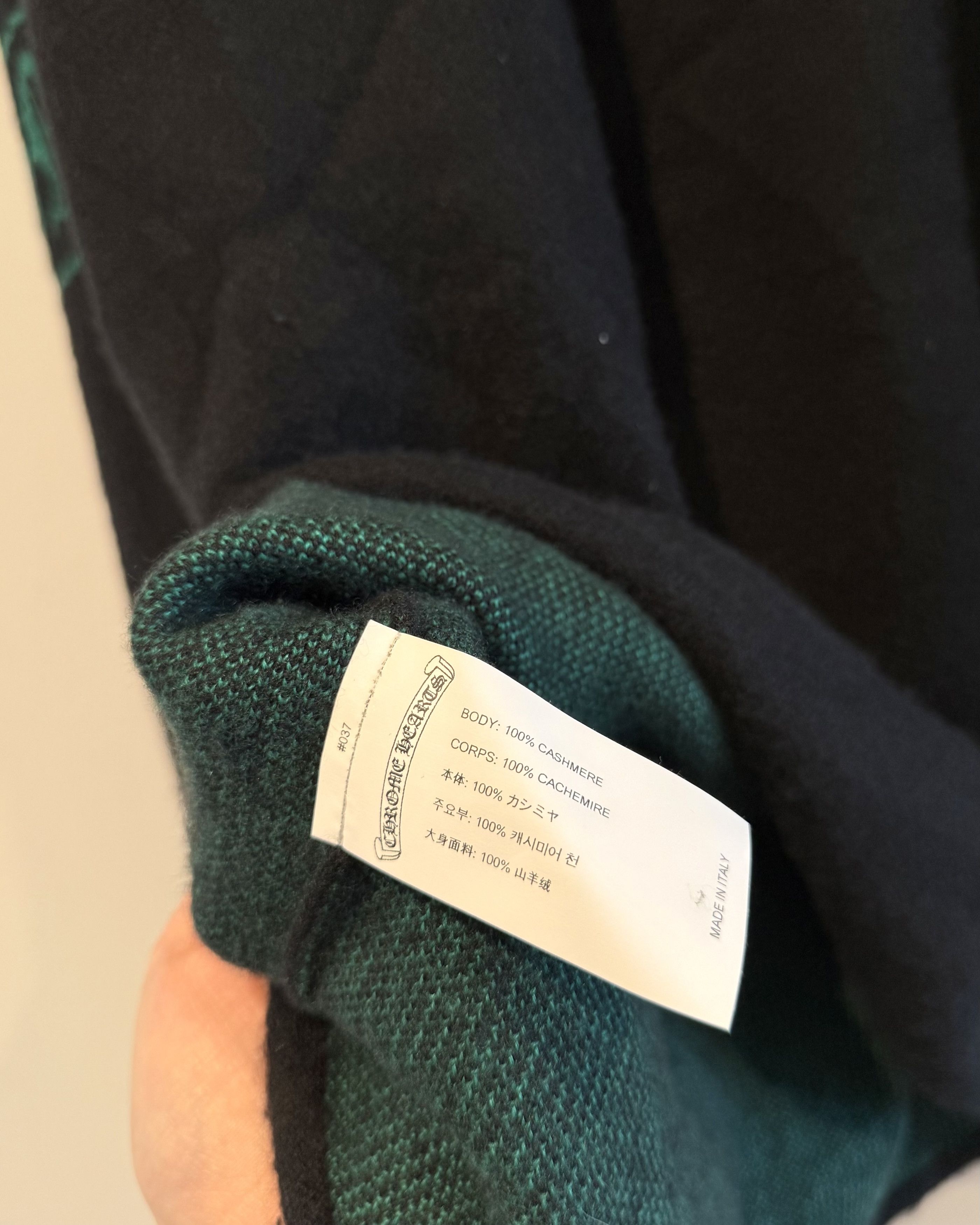 Chrome Hearts Chrome Hearts Online Exclusive Cashmere Knit Size US XL / EU 56 / 4 - 4 Thumbnail