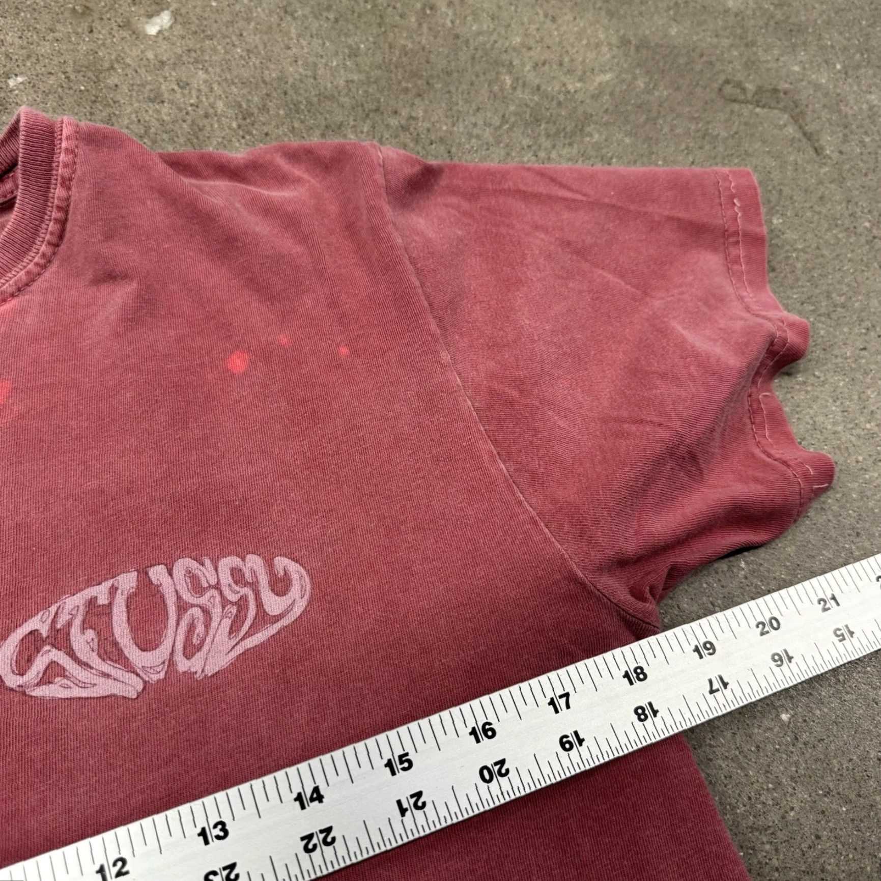 Doublet Stussy Shirt Mens Small Red Short Sleeve Mushroom Basic Double Sided y2k Size US S / EU 44-46 / 1 - 5 Thumbnail