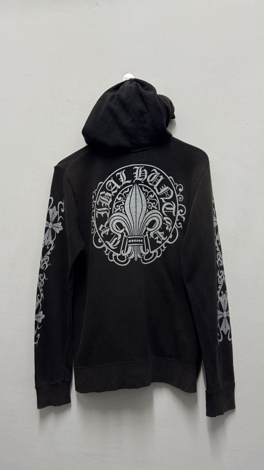 Seditionaries Inspired by Chrome Hearts Metal Tribal Hunter Black Hoodie Size US M / EU 48-50 / 2 - 1 Thumbnail