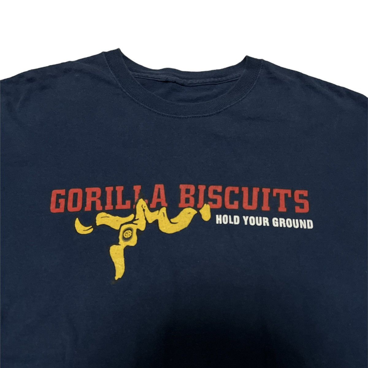 Band Tees Early 00s Gorilla Biscuits Hold your ground T shirt Size US L / EU 52-54 / 3 - 2 Thumbnail