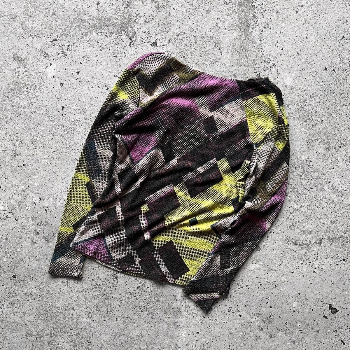 Christian Lacroix × Desigual Desigual by Lacroix Womens Geometric Full Printed LS T-Shirt Size S / US 4 / IT 40 - 4 Thumbnail