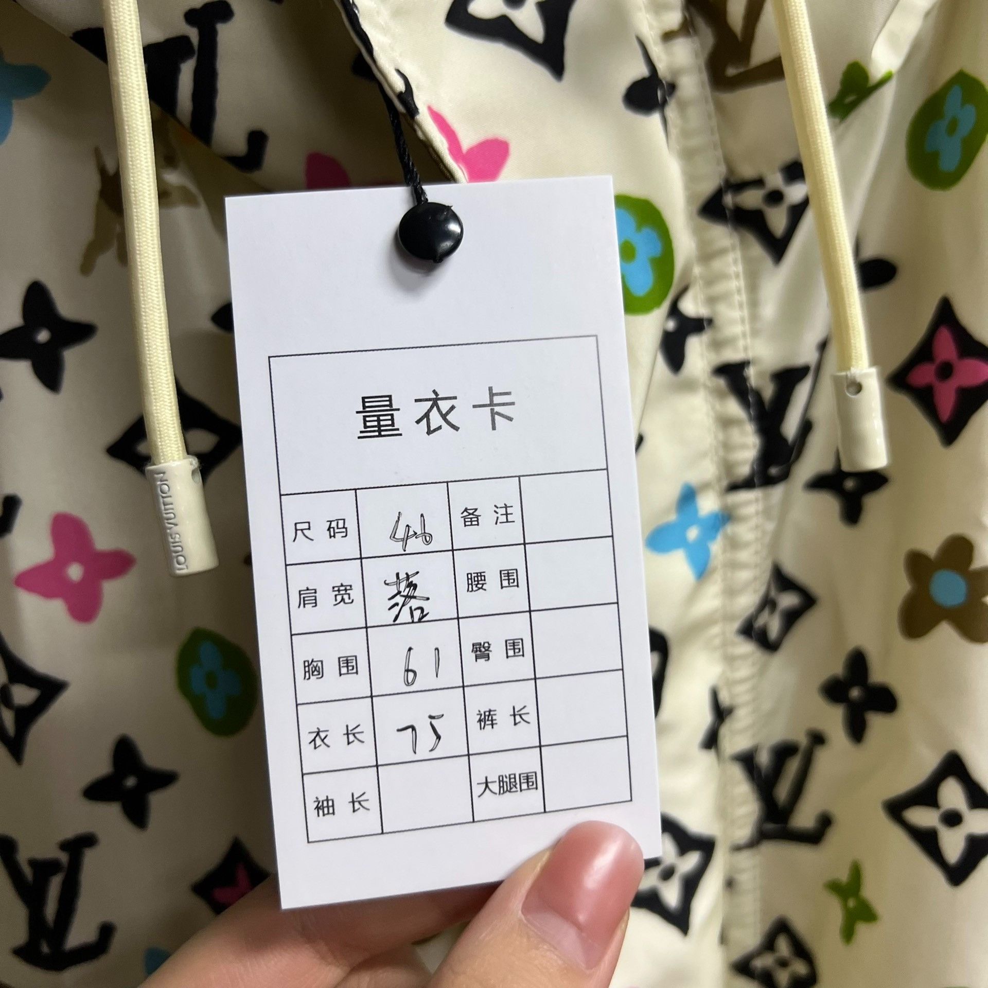 Louis Vuitton Louis Vuitton's latest hooded windproof jacket with yellow Size US S / EU 44-46 / 1 - 2 Thumbnail