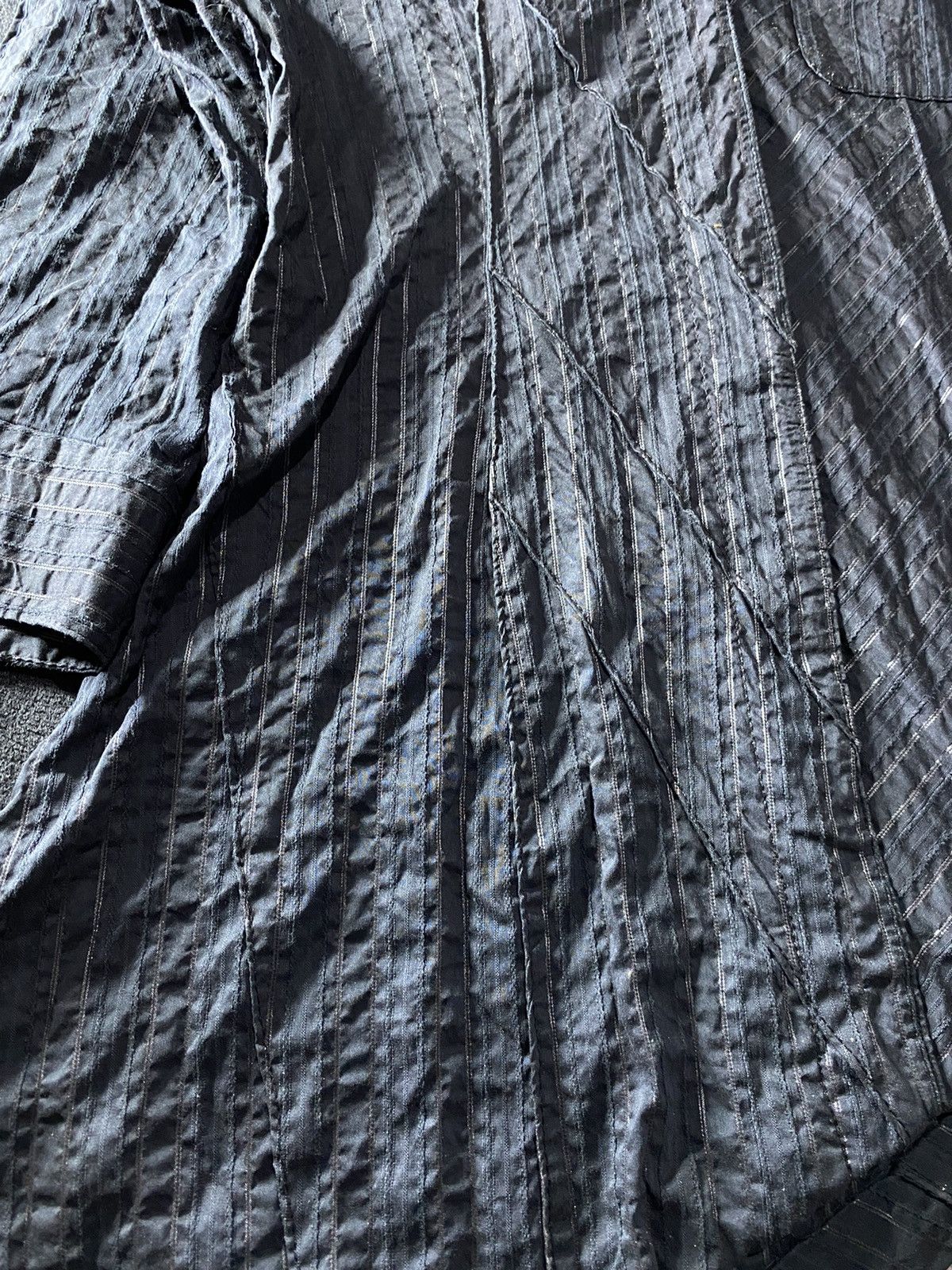 14th Addiction × KMRii × Yasuyuki Ishii Japanese Doho assymmetric buttons shirt gothic style Size US M / EU 48-50 / 2 - 7 Thumbnail