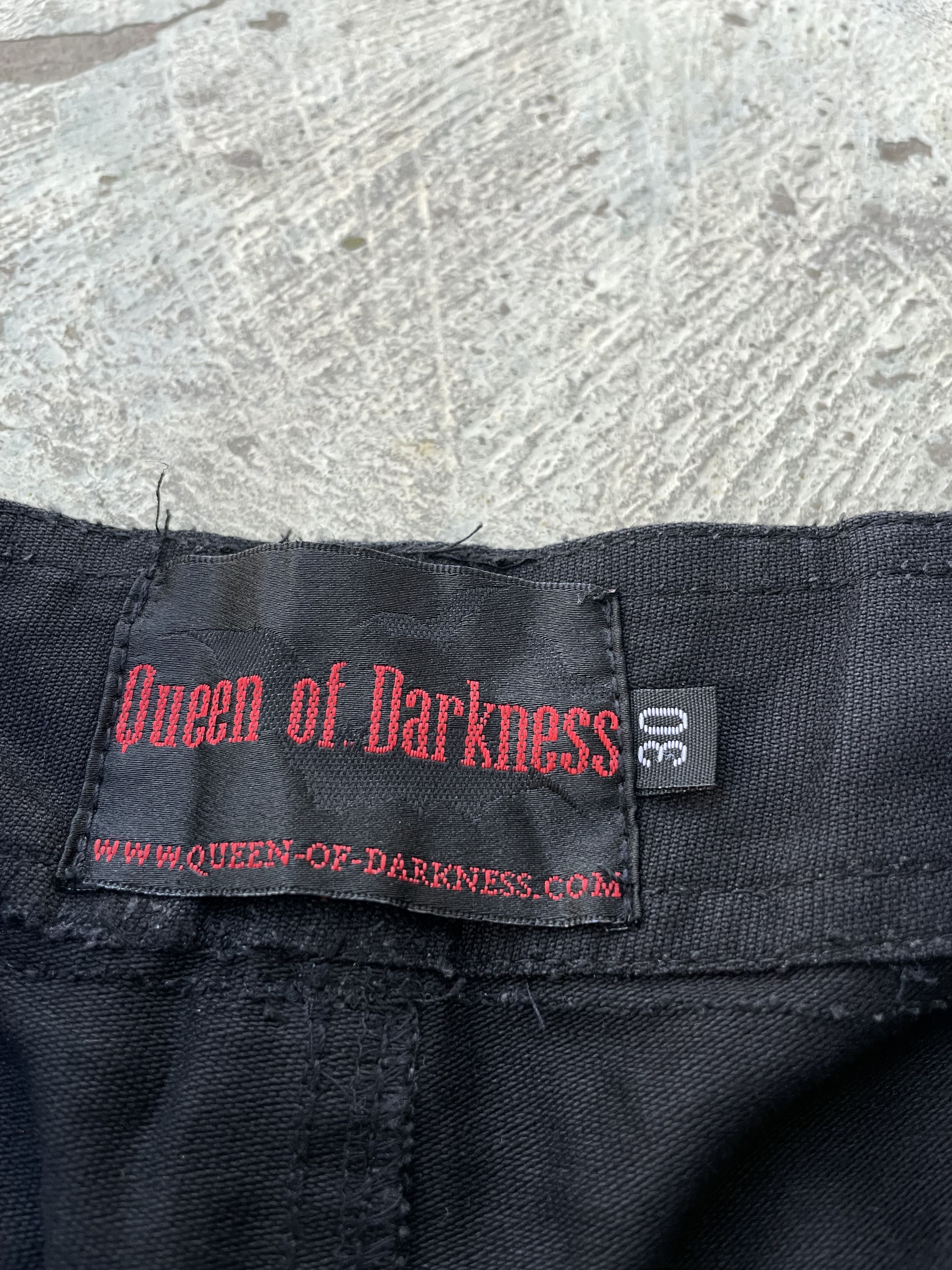 Japanese Brand Queen Of Darkness Zipper Punk Pants Balenciaga style Size 30" / US 8 / IT 44 - 5 Thumbnail