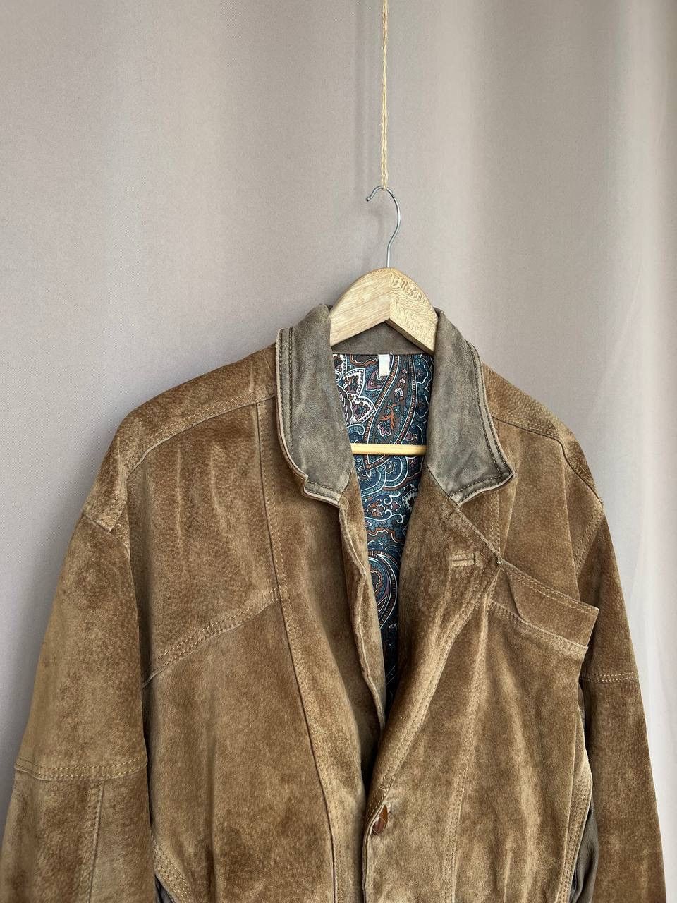 Other Spanish Genuine Vintage Leather Jacket Mens Size 48 M Size US M / EU 48-50 / 2 - 3 Thumbnail