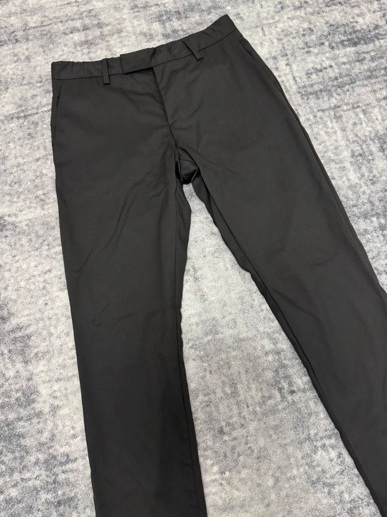 Yves Saint Laurent Saint Laruent13fw First Year Show Basic Wool Black Pants 25 Size US 44 / EU 60 - 3 Thumbnail
