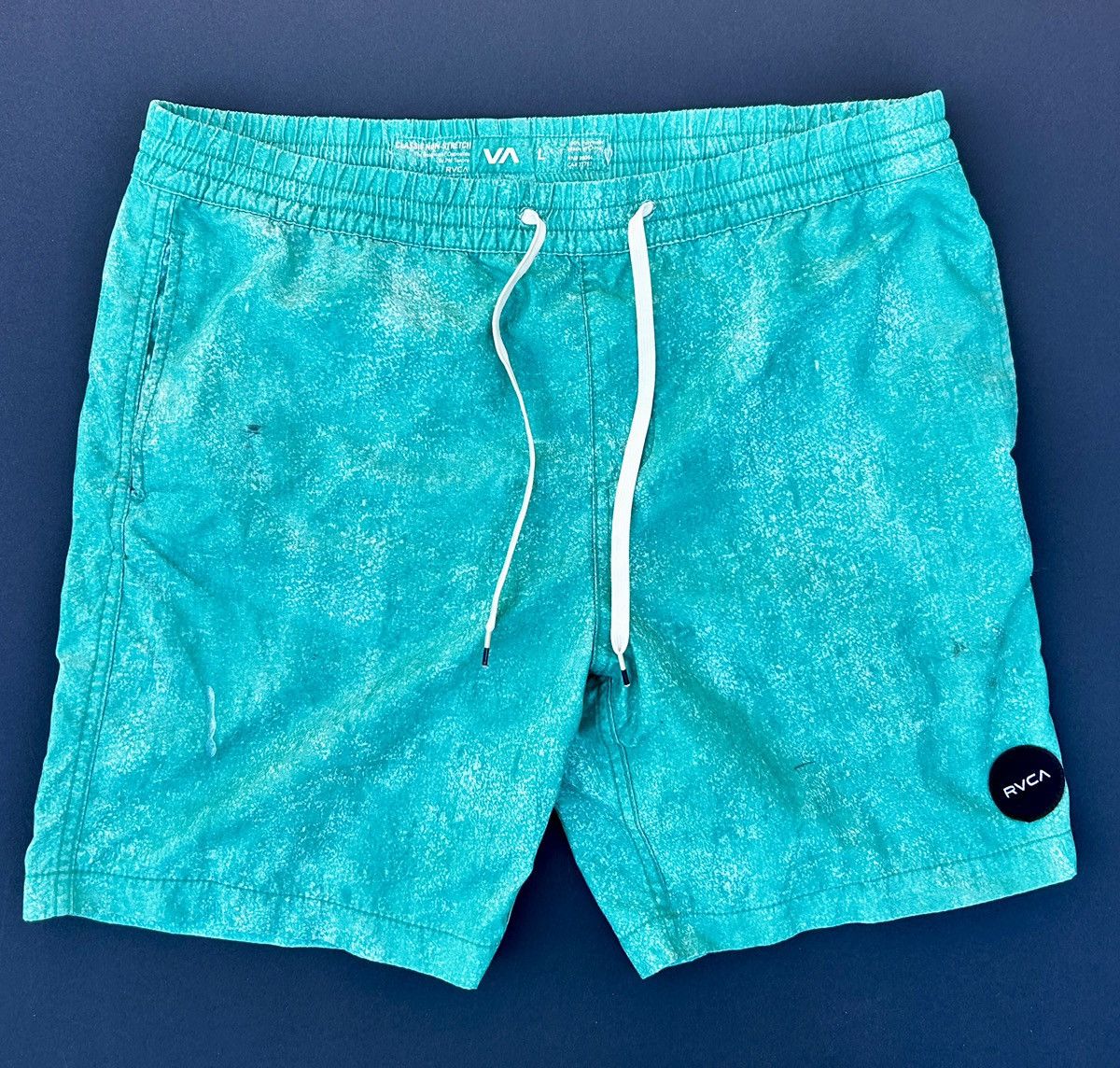 RVCA RVCA - Men’s teal board shorts Size US 34 / EU 50 - 1 Thumbnail