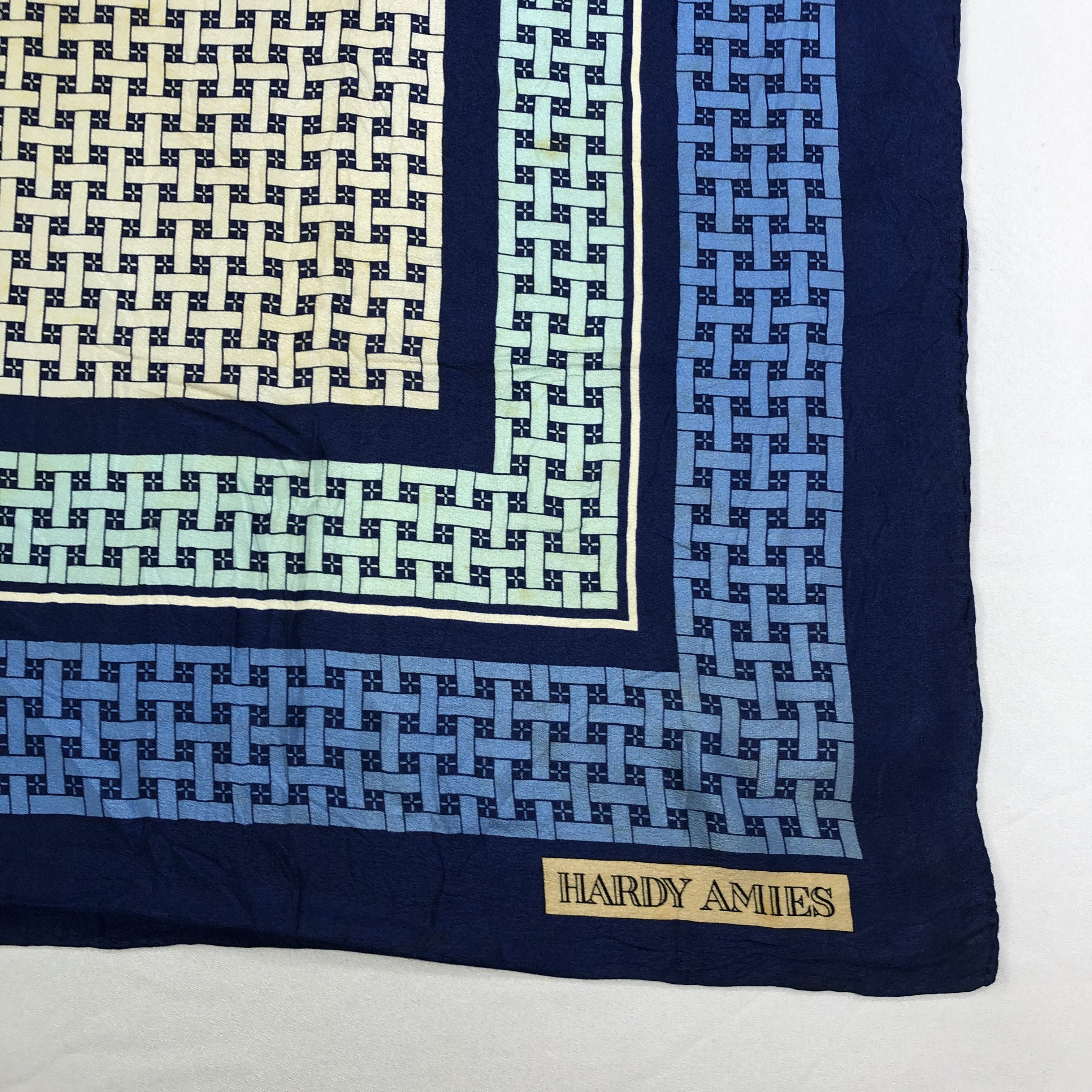 Hardy Amies × Vintage Vintage Hardy Amies Silk Scarf Size ONE SIZE - 3 Thumbnail