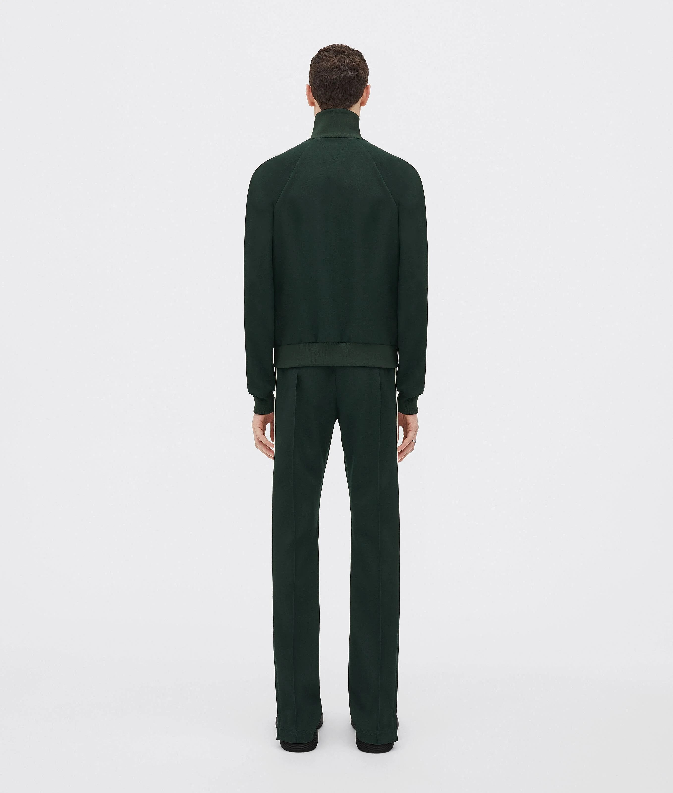 Bottega Veneta o1loc1c0824 696359 Jacket in Dark Green Size US M / EU 48-50 / 2 - 2 Thumbnail
