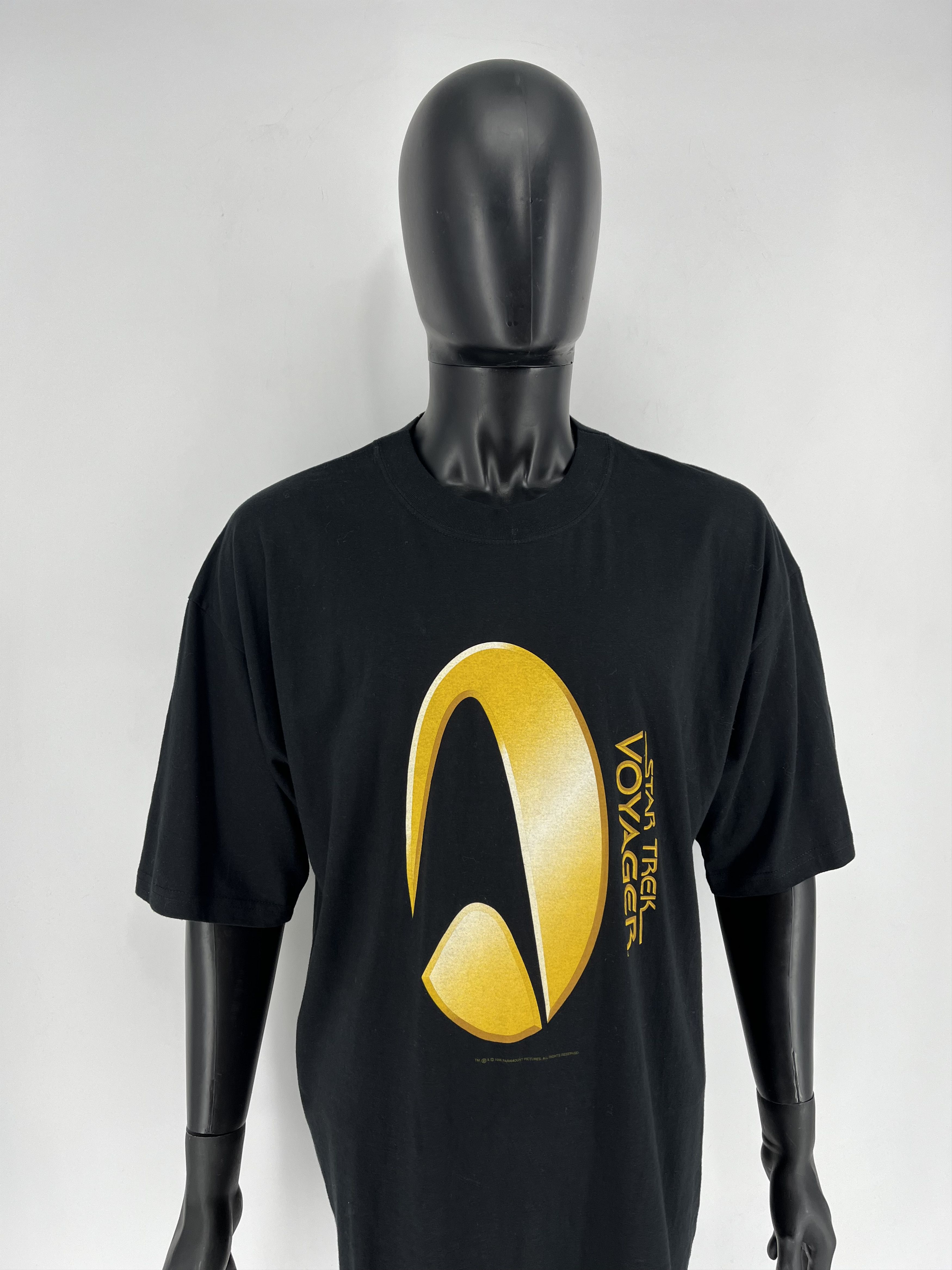 Band Tees × Vintage Movie Star trek voyager Tshirt 90s size XXLarge Size US XXL / EU 58 / 5 - 4 Thumbnail