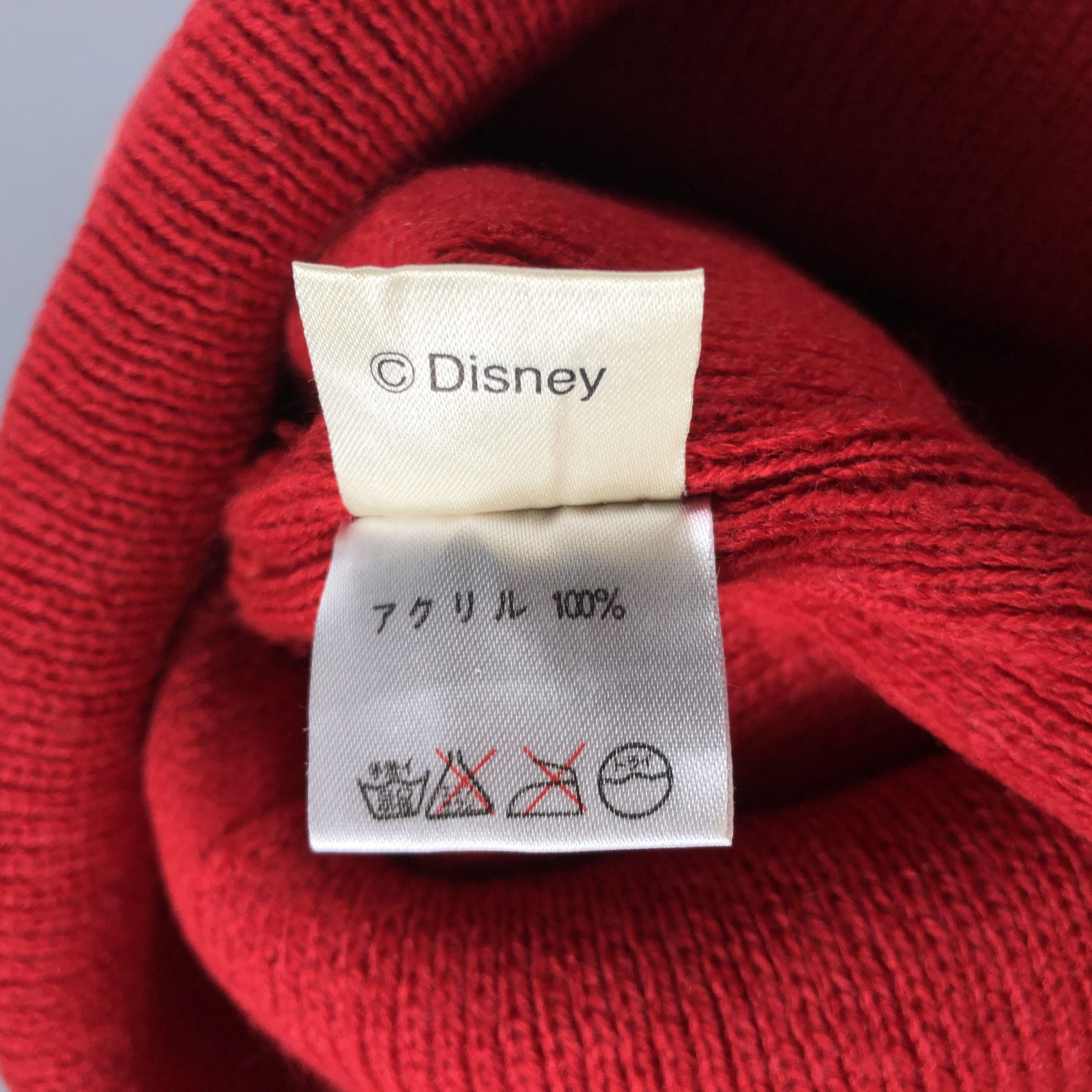 Disney × Vintage Womens Minnie Mouse x Disney Beanie Snow Hat Snow Cap -D942 Size ONE SIZE - 5 Thumbnail