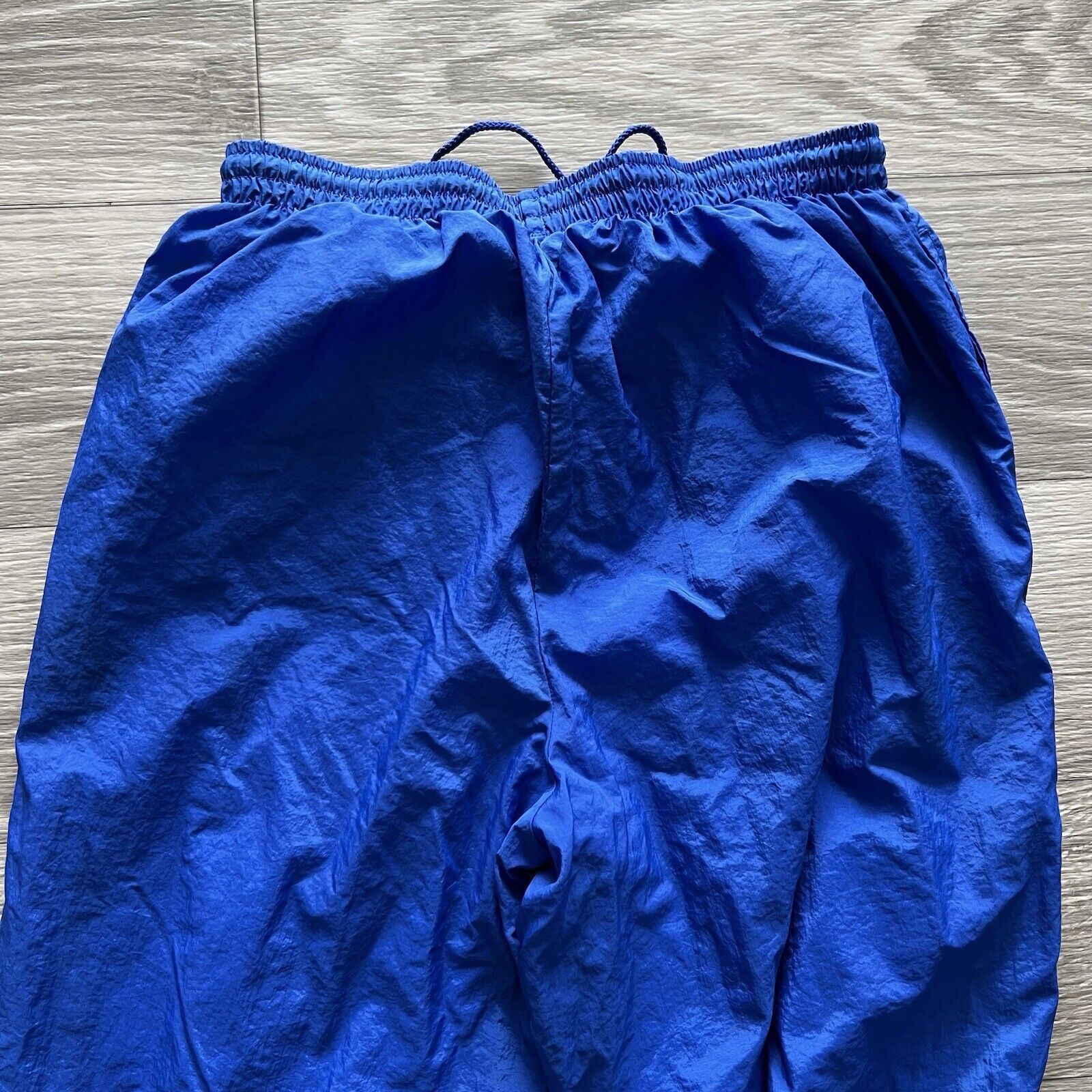 Nike Blue 90s Nike Nylon Baggy Track Pants Mens Medium Size US 30 / EU 46 - 8 Thumbnail