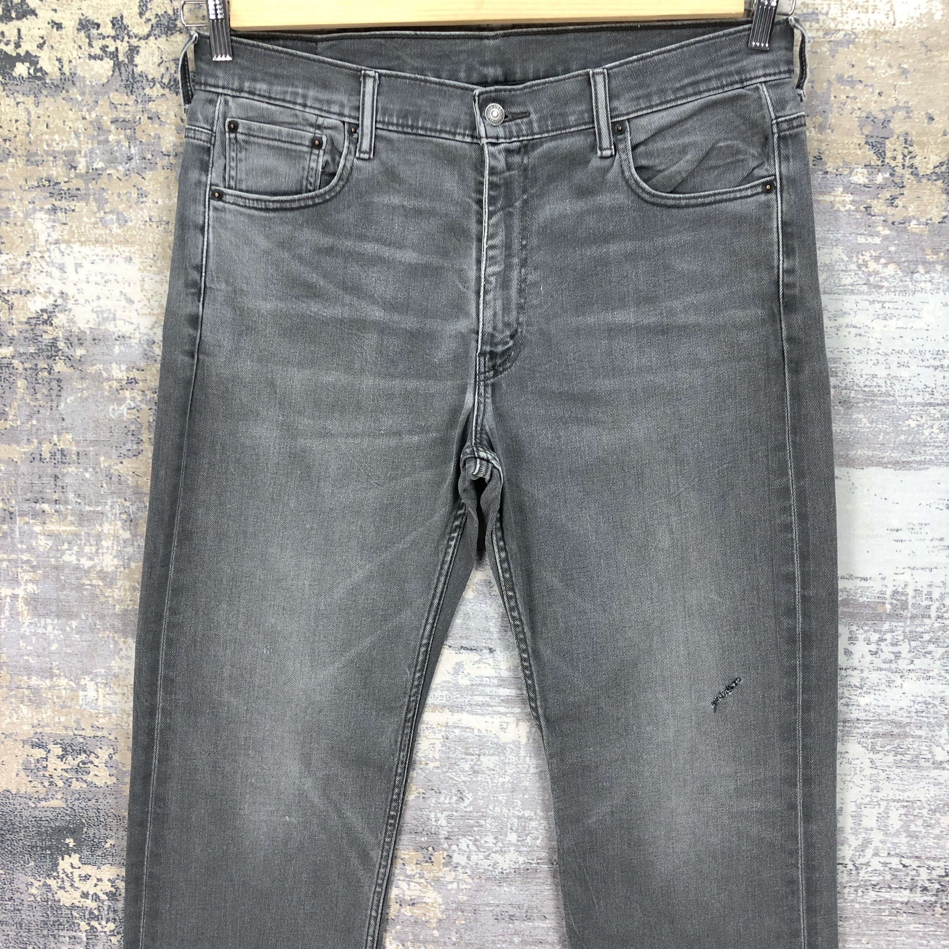 Levi's Vintage Y2K Levis 569 Baggy Denim Levi's Super Black Jeans Size US 36 / EU 52 - 3 Thumbnail