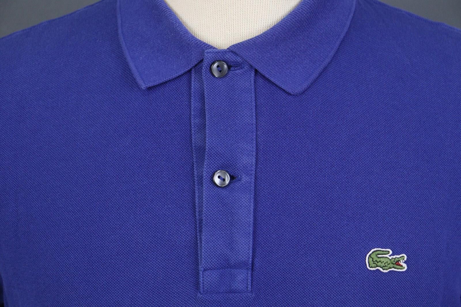 Lacoste Lacoste Slim Fit Blue Short Sleeve Polo Shirt Size XL Size US XL / EU 56 / 4 - 6 Thumbnail