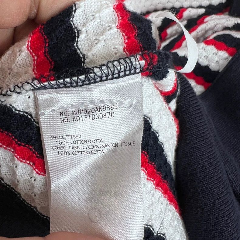 Thom Browne Thom Browne size3 Striped cardigan Size US L / EU 52-54 / 3 - 3 Thumbnail