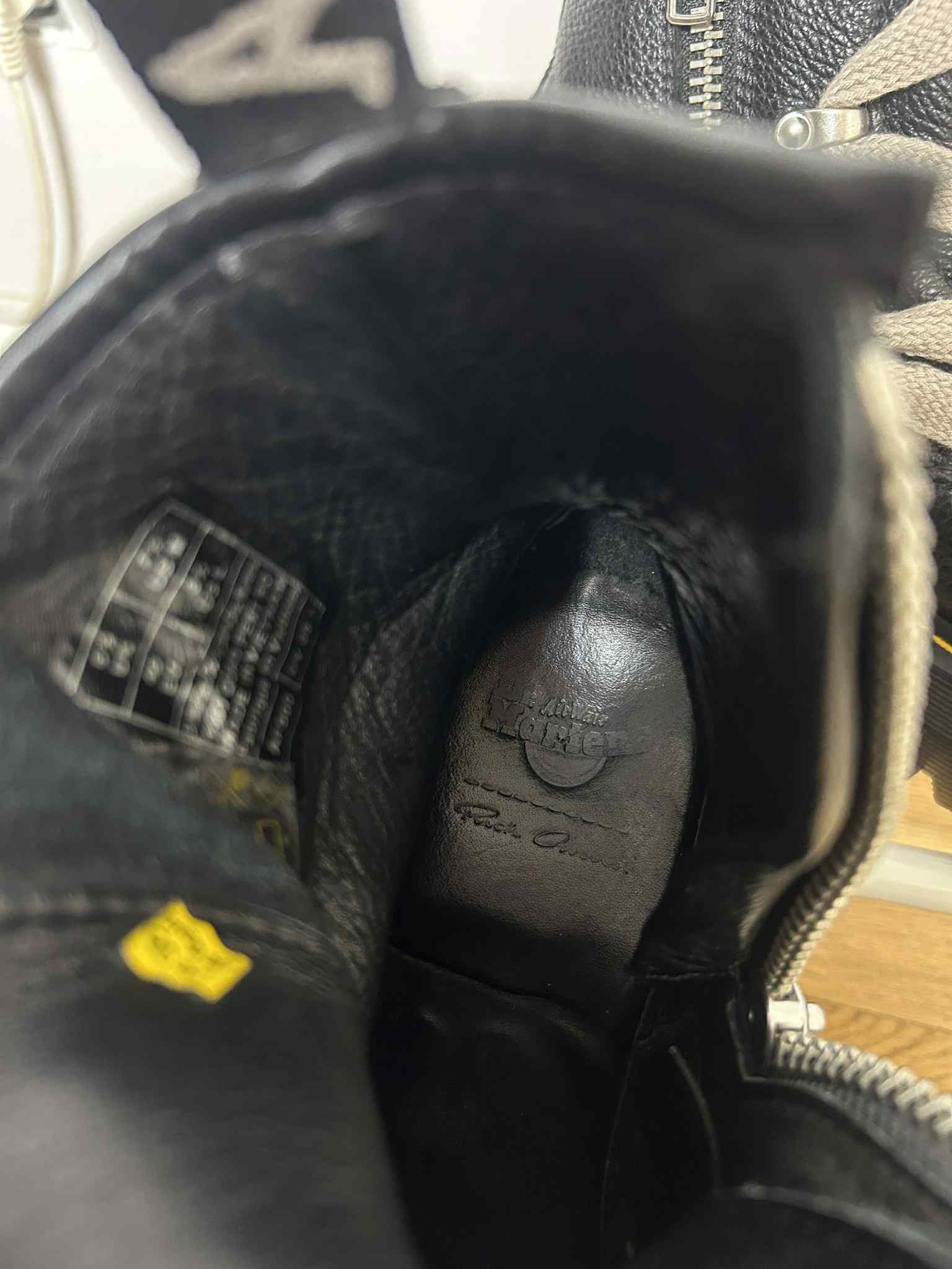 Dr. Martens × Rick Owens rick owens x dr. martens 1460 quad sole pentagram jumbo lace Size US 7 / EU 40 - 6 Thumbnail