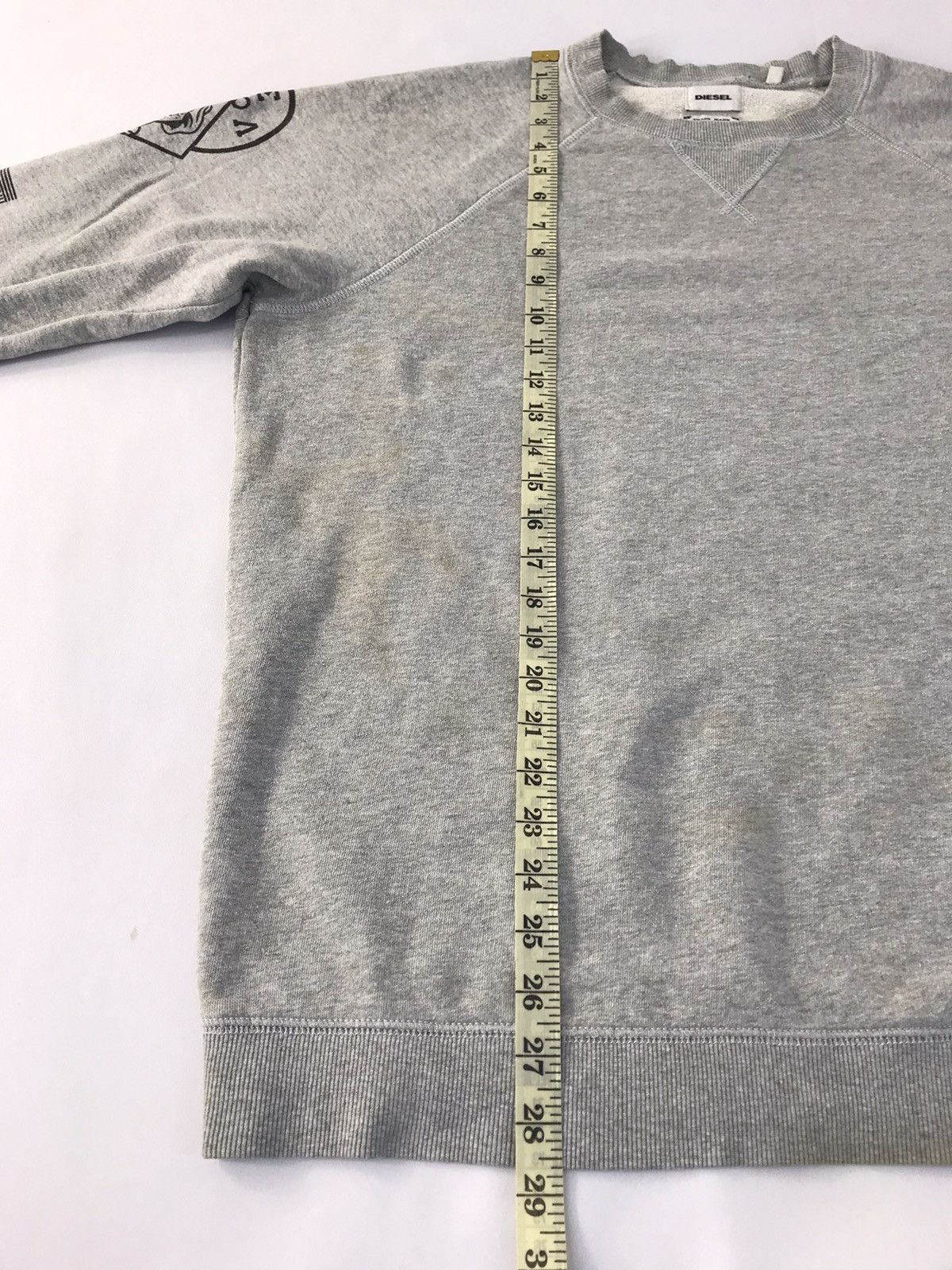 Diesel Diesel University Of Denim Sweatshirt Various Logo Side Tape Size US L / EU 52-54 / 3 - 9 Thumbnail
