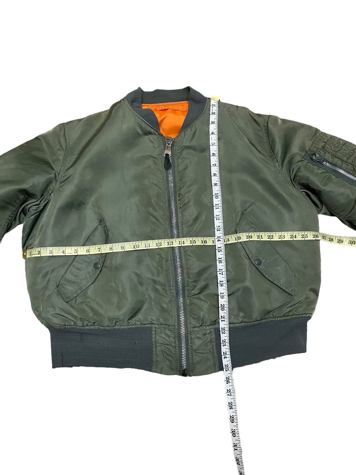 Alpha Industries × Vintage Vintage MA-1 Alpha Industries Bomber jacket Size US L / EU 52-54 / 3 - 7 Thumbnail