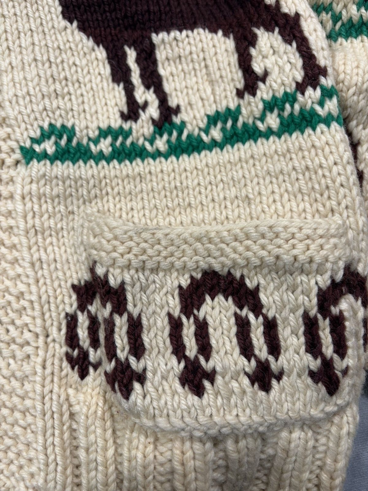 Other Original Cowichan Post WW2 50s Moose Zip Sweater Size US M / EU 48-50 / 2 - 12 Thumbnail