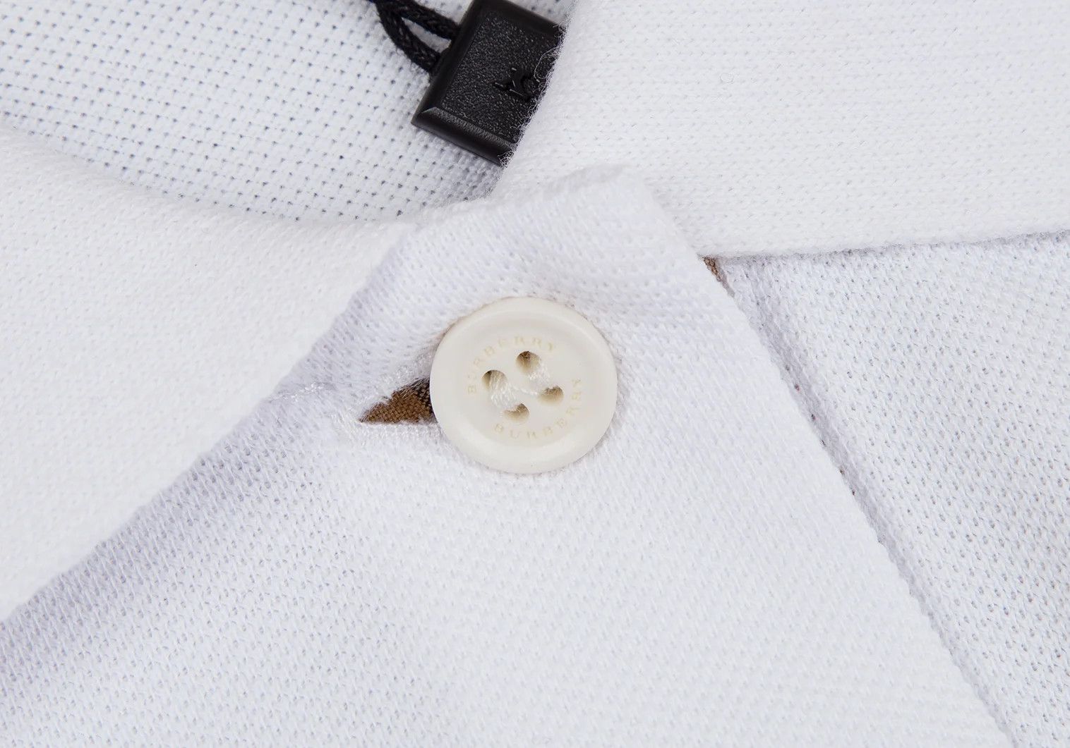 Burberry Equestrian Night Embroidered Polo Shirt White XXS Size US XXS / EU 40 - 6 Thumbnail