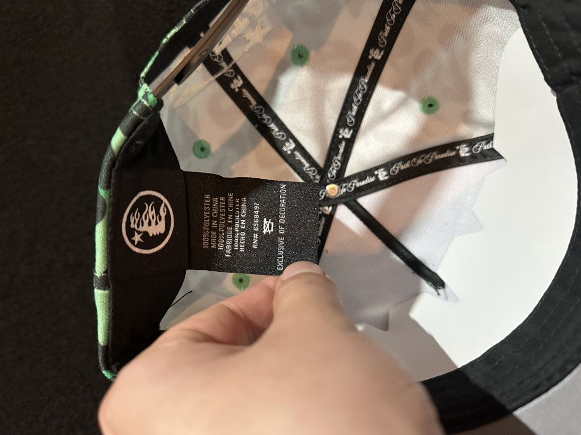HELLSTAR Hellstar Green CheetahPrint Snapback Size ONE SIZE - 4 Thumbnail