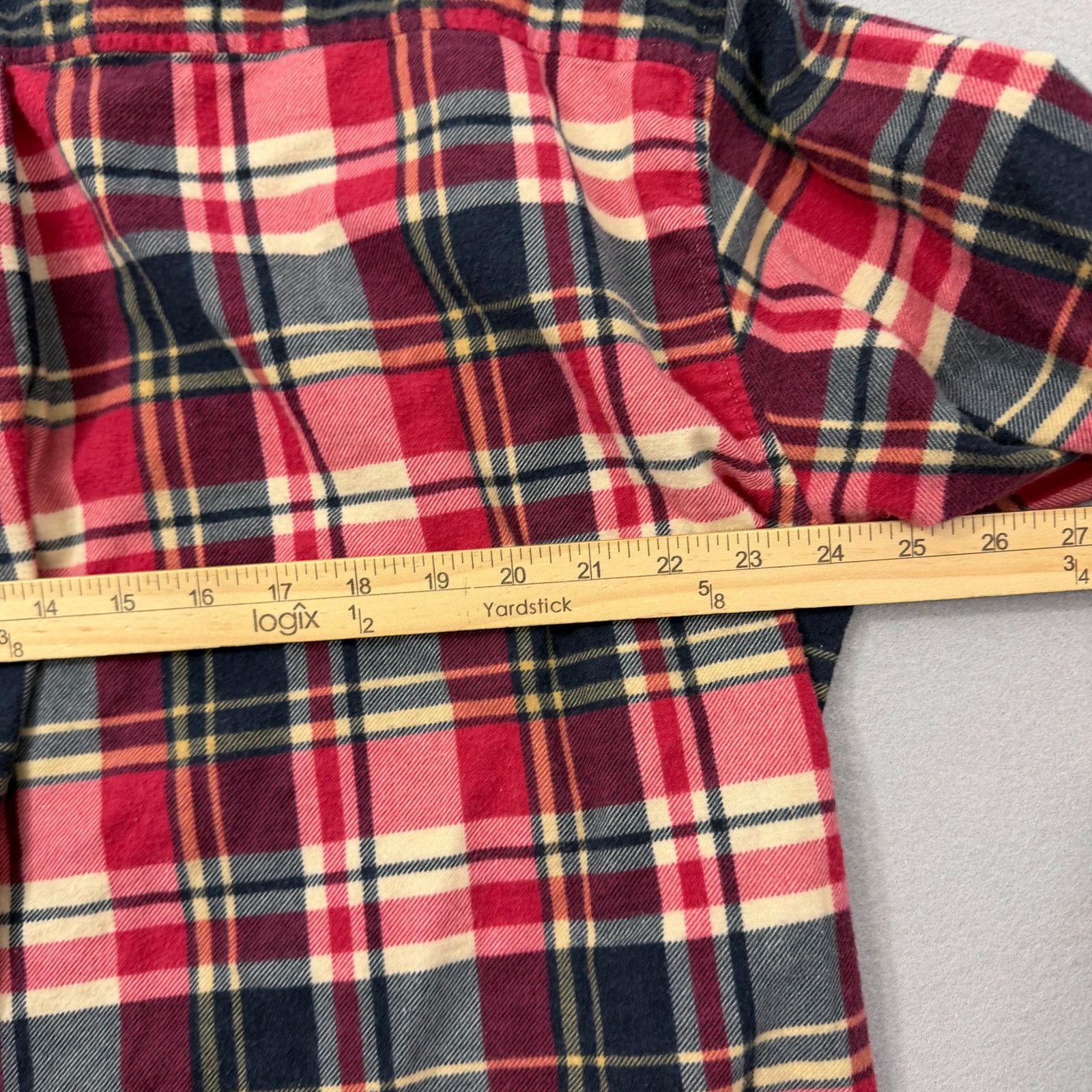 J.Crew Vintage J Crew Flannel Shirt Men's Large Red Plaid Preppy Size US L / EU 52-54 / 3 - 6 Thumbnail