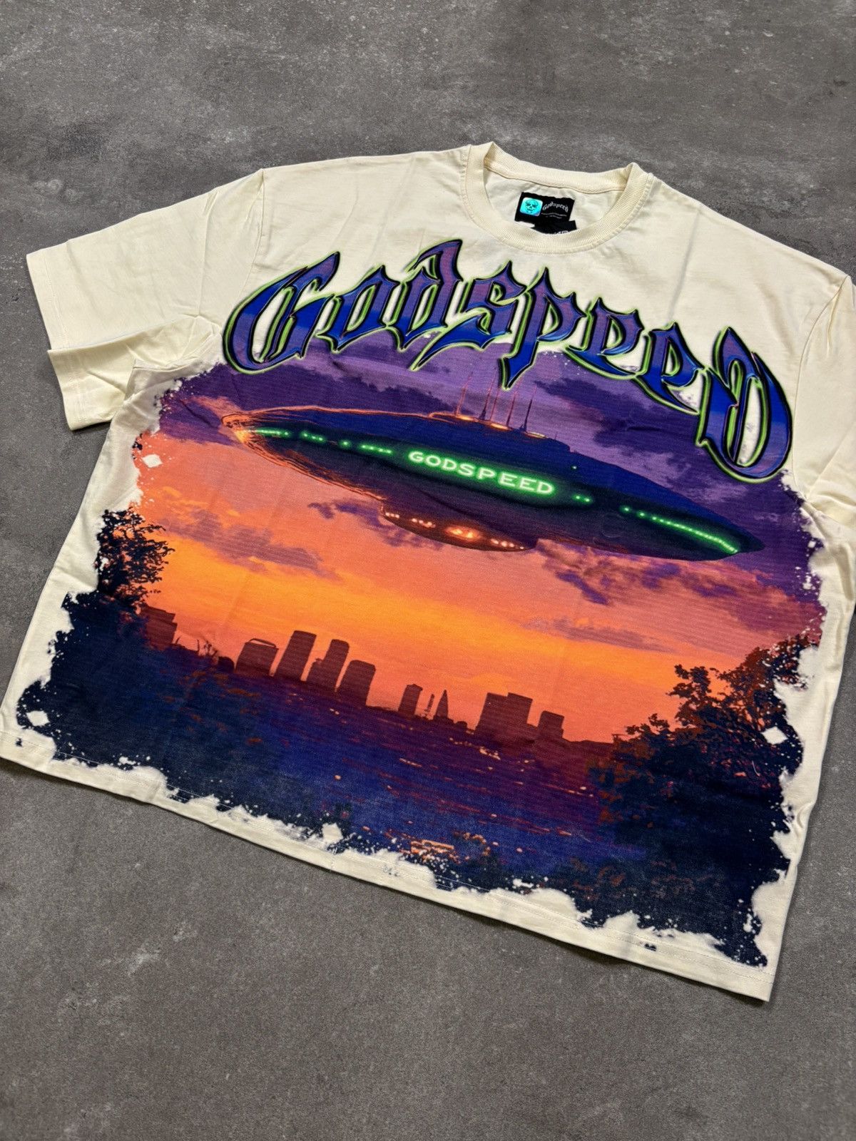 Godspeed Godspeed U.A.P T-Shirt, Bone Size US S / EU 44-46 / 1 - 3 Thumbnail