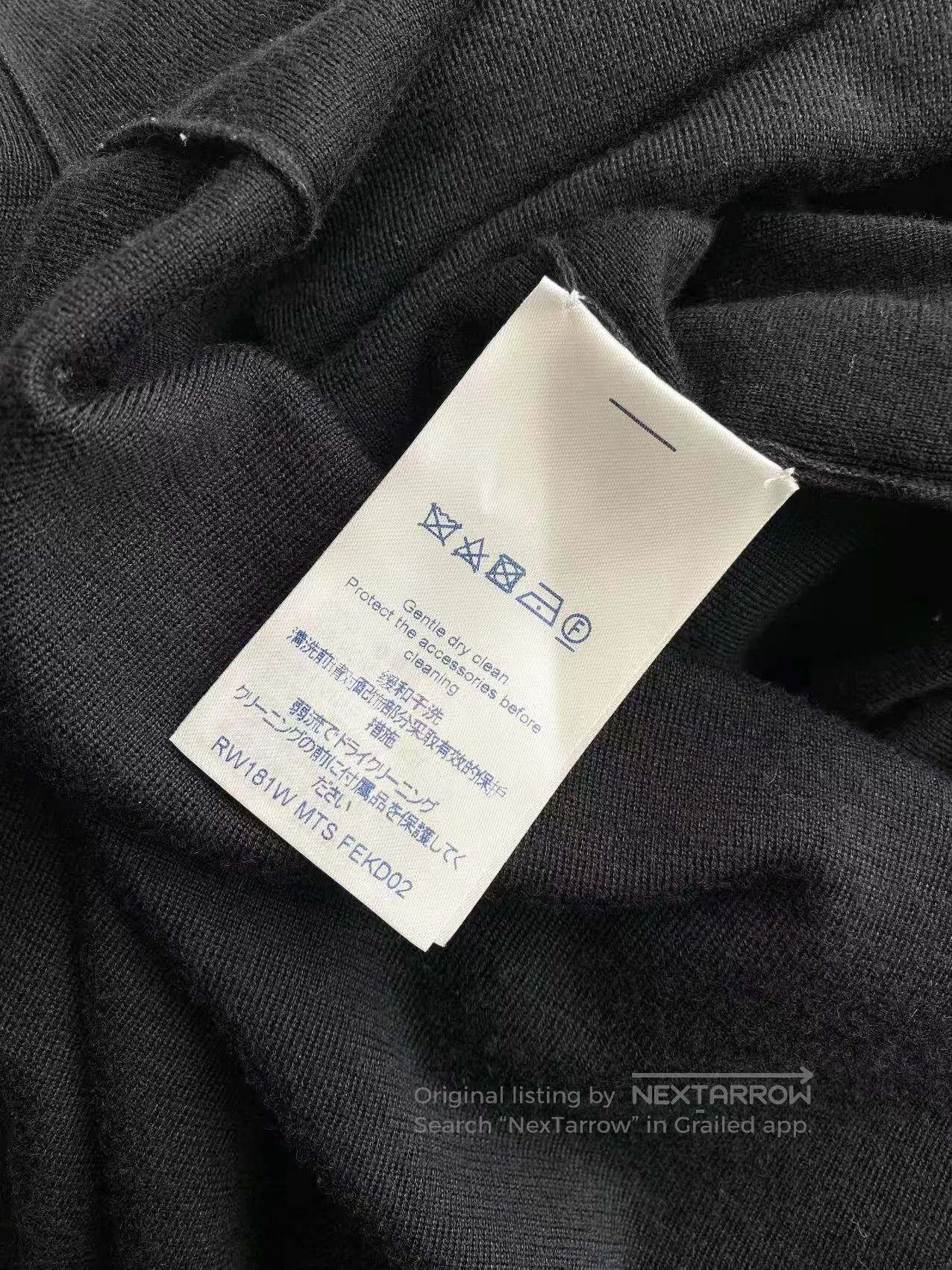 Louis Vuitton Louis Vuitton Knitted stretch long-sleeved dress| Size M / US 6-8 / IT 42-44 - 5 Thumbnail