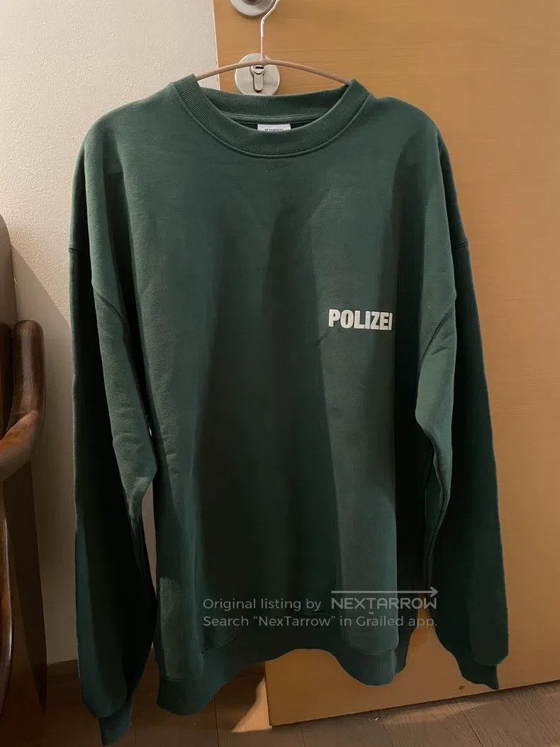 Vetements Vetements Police Officer Hoodie Size US XS / EU 42 / 0 - 1 Thumbnail