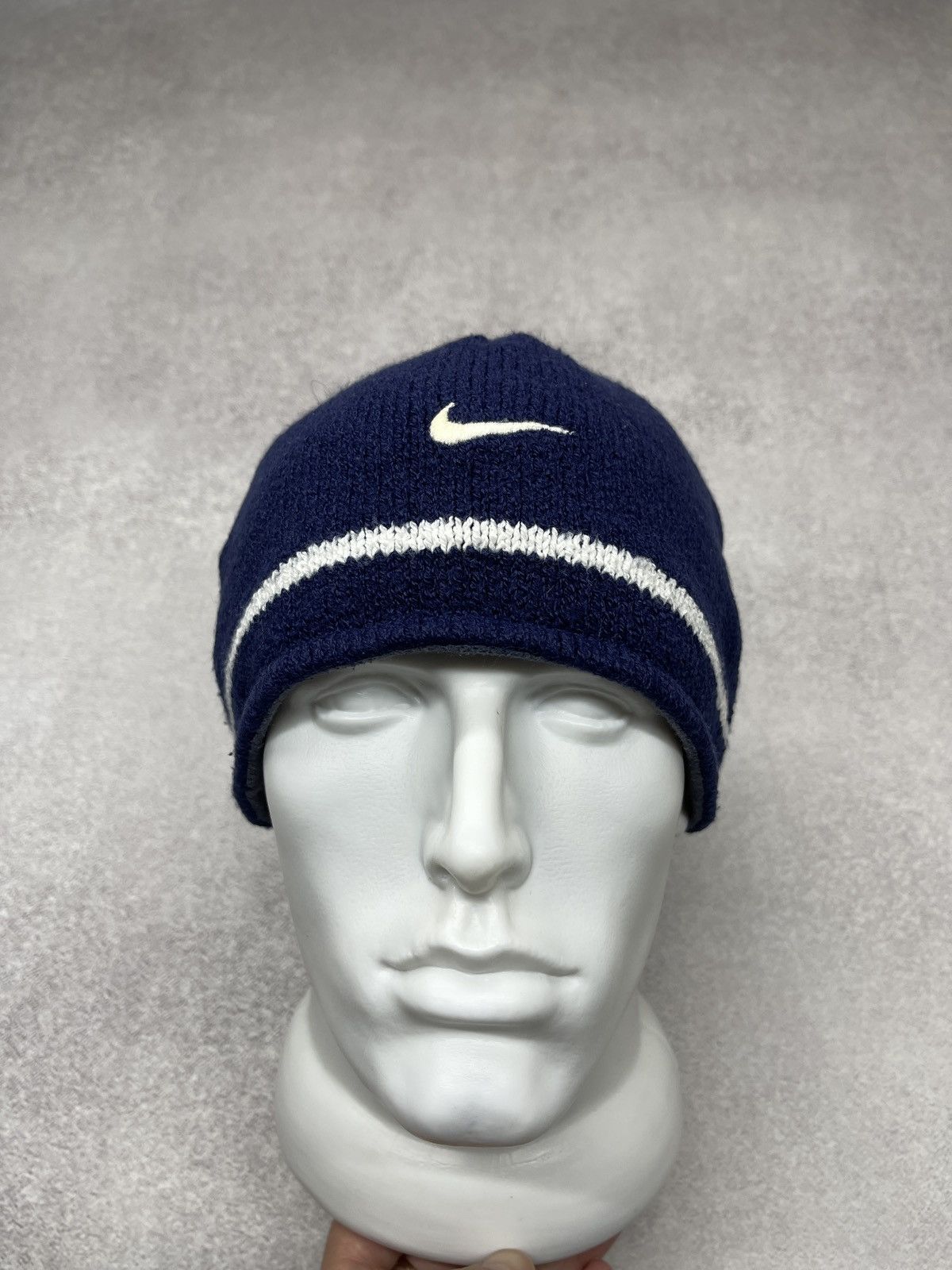 Nike Vintage Nike Double Sided Knitted Fleece Hat Y2K ACG TN Size ONE SIZE - 4 Thumbnail