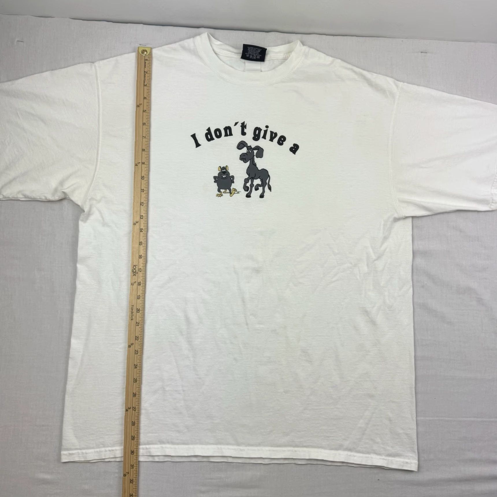 Jansport VINTAGE JanSport T-Shirt Men 2XL White Funny Grunge 90s Y2K Short Sleeve Crew Neck Size US XXL / EU 58 / 5 - 7 Thumbnail