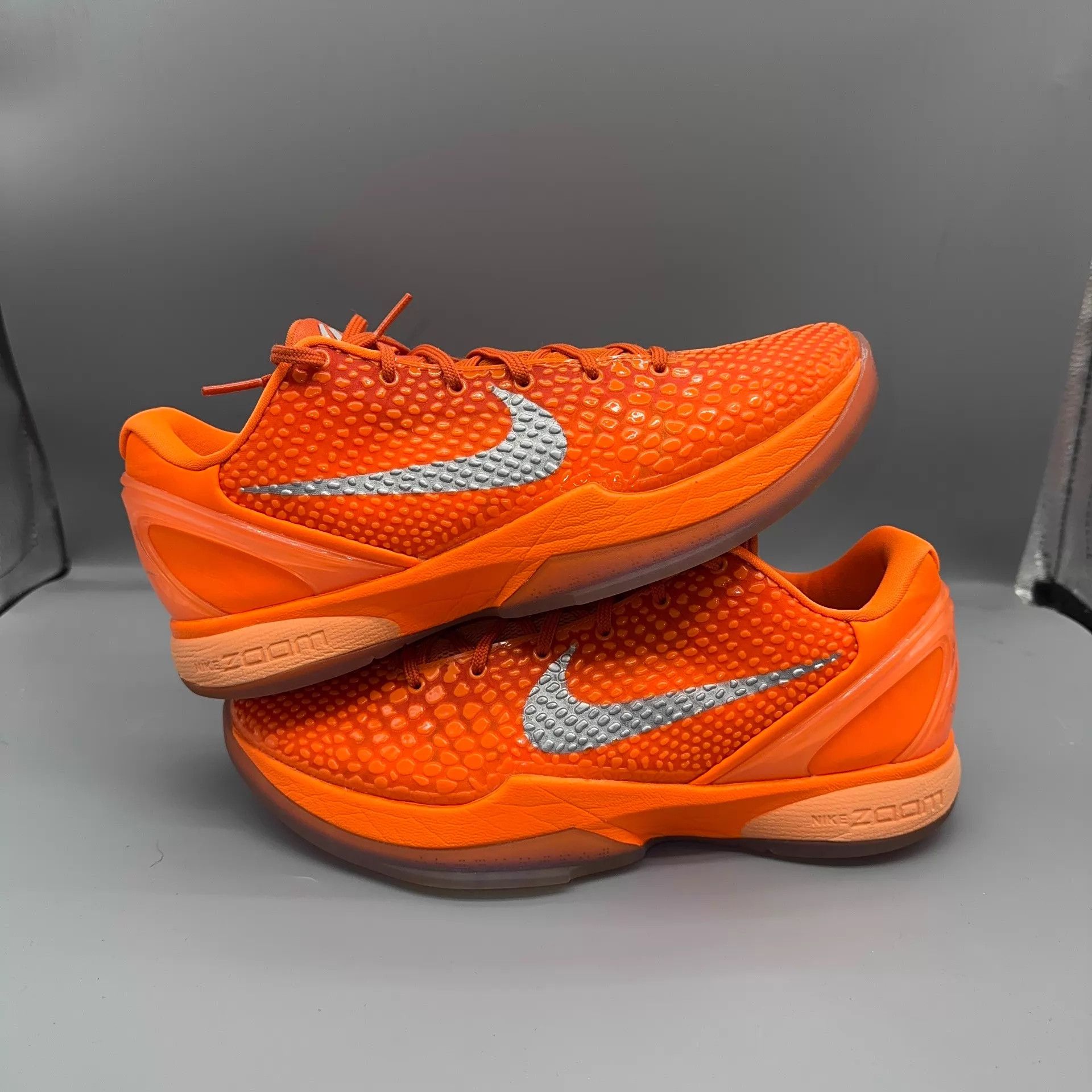 Nike Nike Kobe 6 Orange Silver Men's Size US 9 / EU 42 - 6 Thumbnail