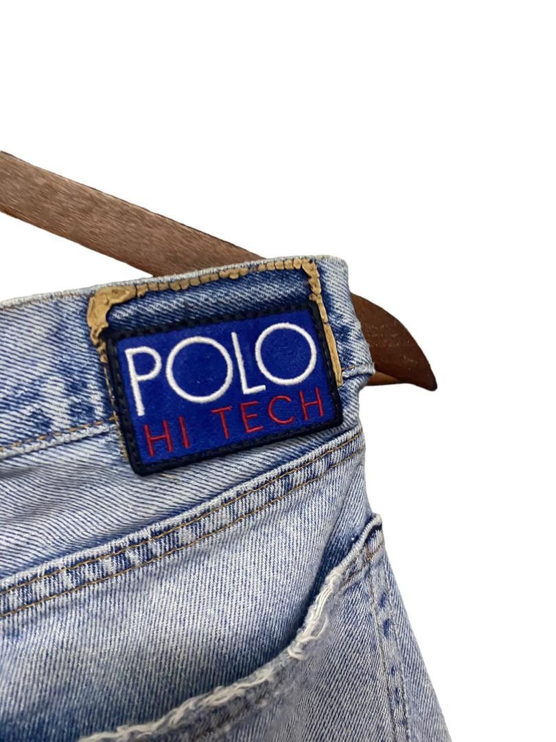 Polo Ralph Lauren 💥BEST OFFER💥 POLO RALPH LAUREN HI TECH DISTRESSED DENIM Size US 34 / EU 50 - 5 Thumbnail