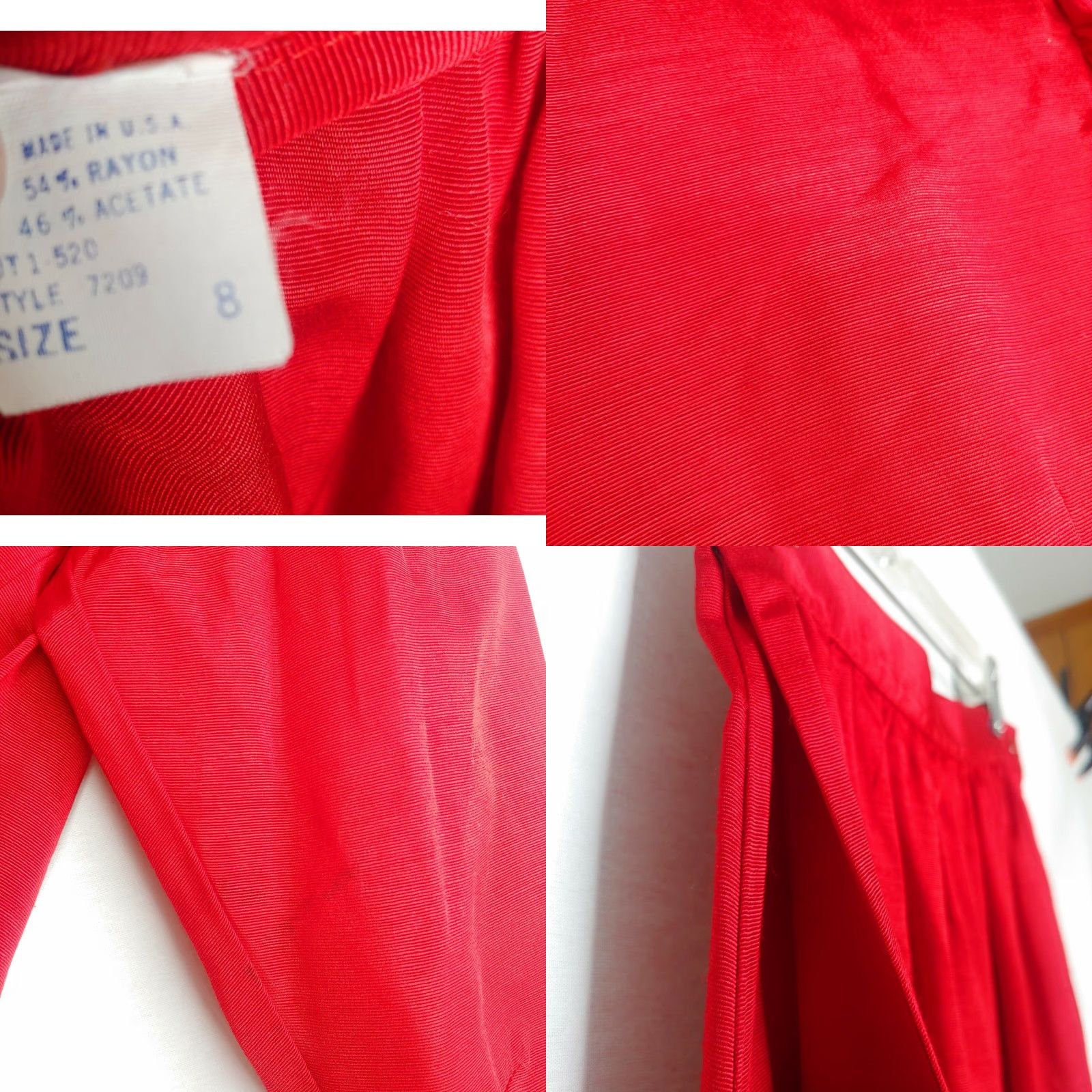 Vintage VINTAGE Lanz Outfit Set Women's 2-Piece Formal Red Bow Skirt & Top 8 Adult Size M / US 6-8 / IT 42-44 - 8 Thumbnail