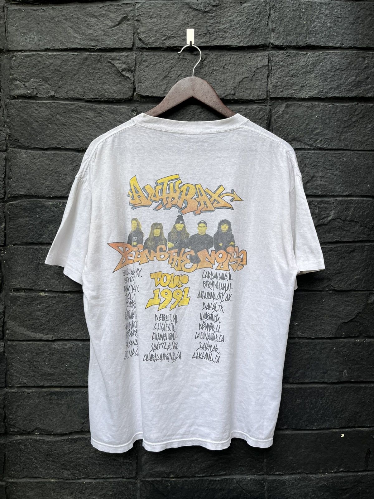 Band Tees Vintage Anthrax Attack of the Killes bee’s tour 1991 Size US XL / EU 56 / 4 - 9 Thumbnail