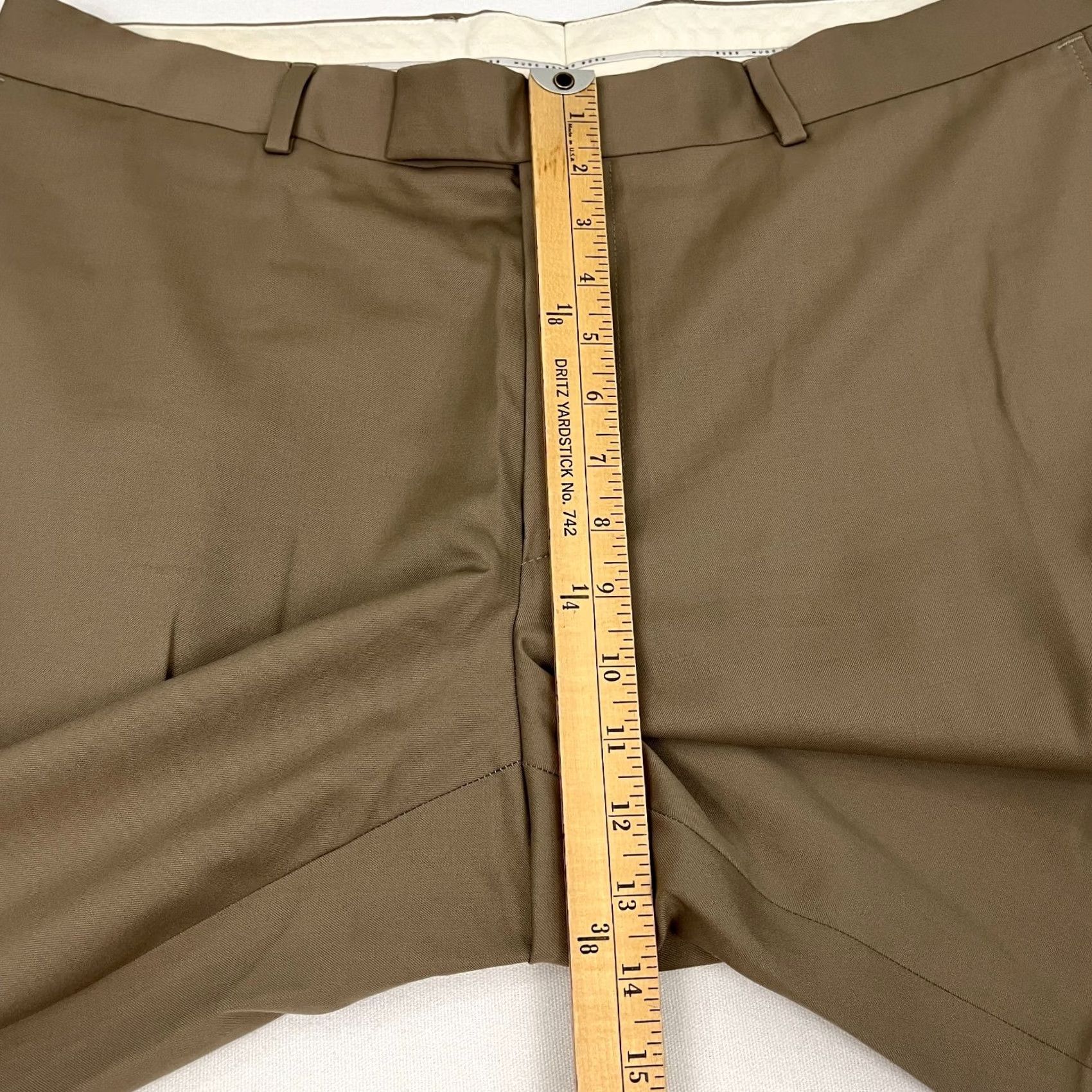 Vintage VINTAGE Hugo Boss Dress Pants Men 38 x 32 James Brown Straight Brown Wool Trousers Slack Size US 38 / EU 54 - 5 Thumbnail