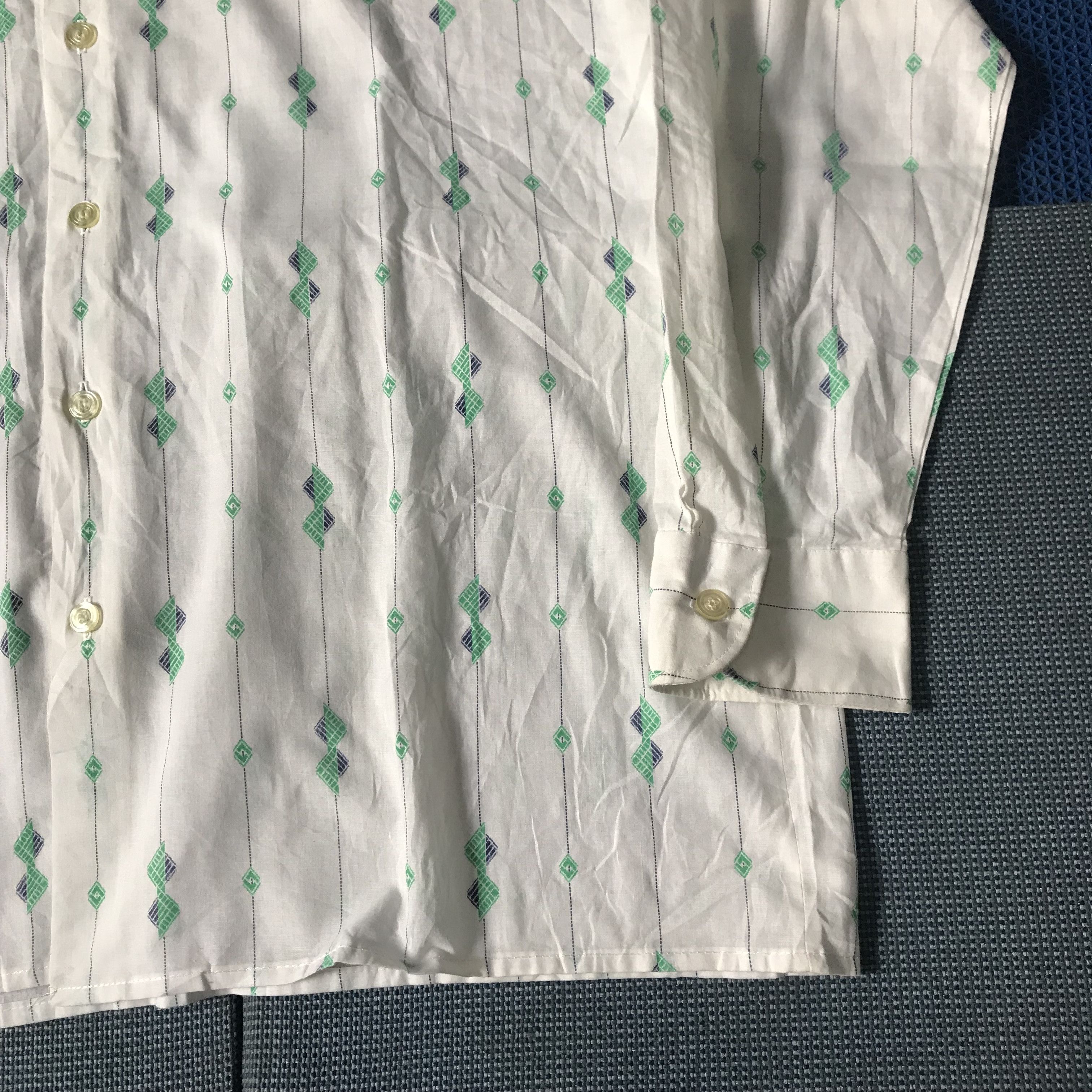 Vintage Vintage Classic Germany 70s Shirt Bauer Dandy shirt sheer Size US M / EU 48-50 / 2 - 5 Thumbnail