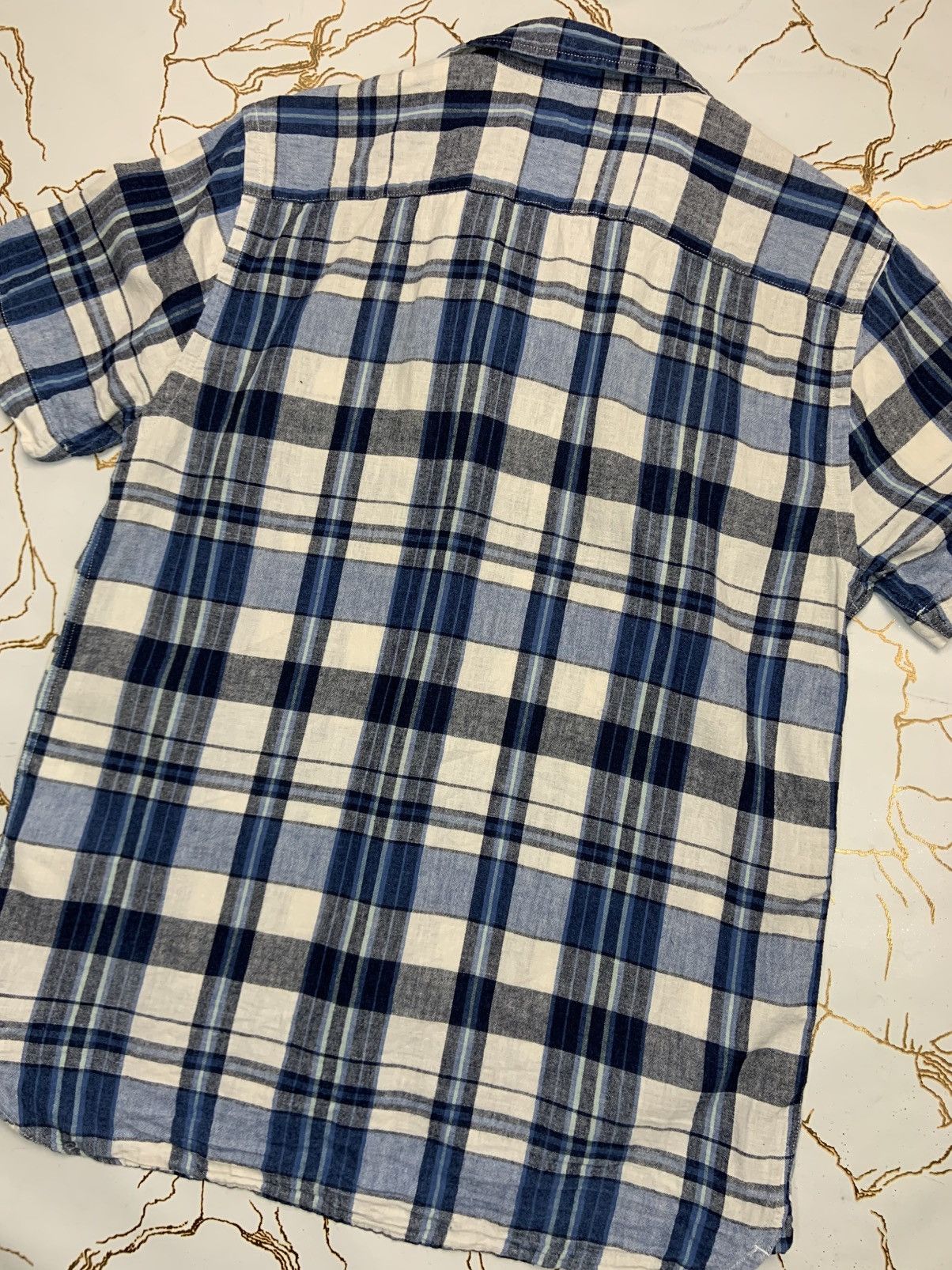 Levi's Levi’s Men Blue White Black Plaid Shirt Size Small Size US S / EU 44-46 / 1 - 6 Thumbnail