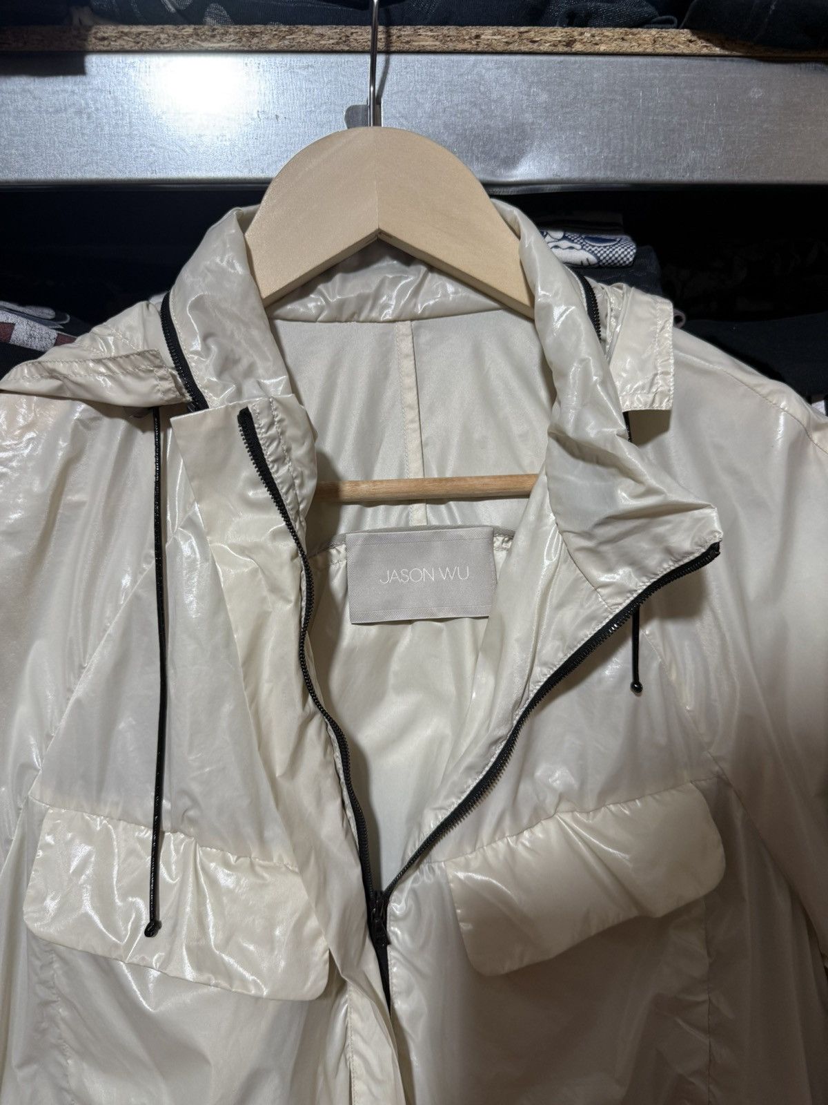 Jason Wu Rare Jason Wu Nylon Trench Coated Jacket Size M / US 6-8 / IT 42-44 - 10 Thumbnail