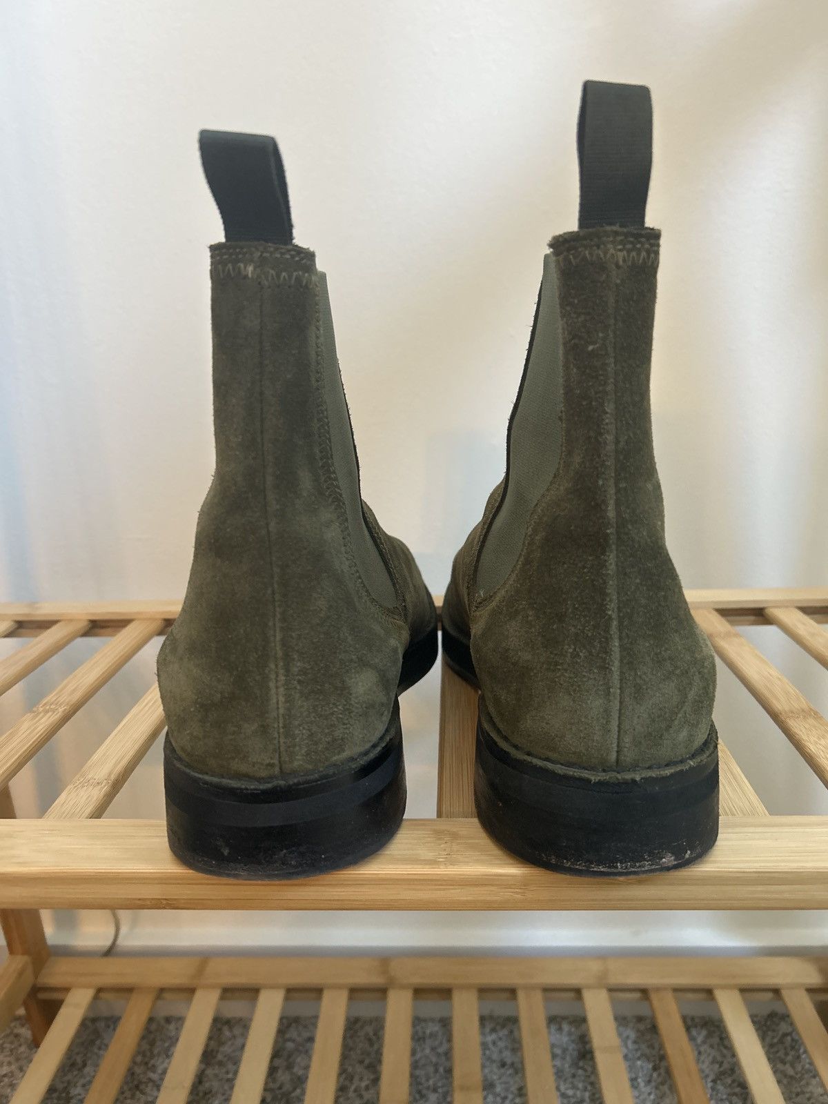 Yeezy Yeezy Season 6 Green Suede Chelsea Boots 11 US Men’s Size US 11 / EU 44 - 6 Thumbnail